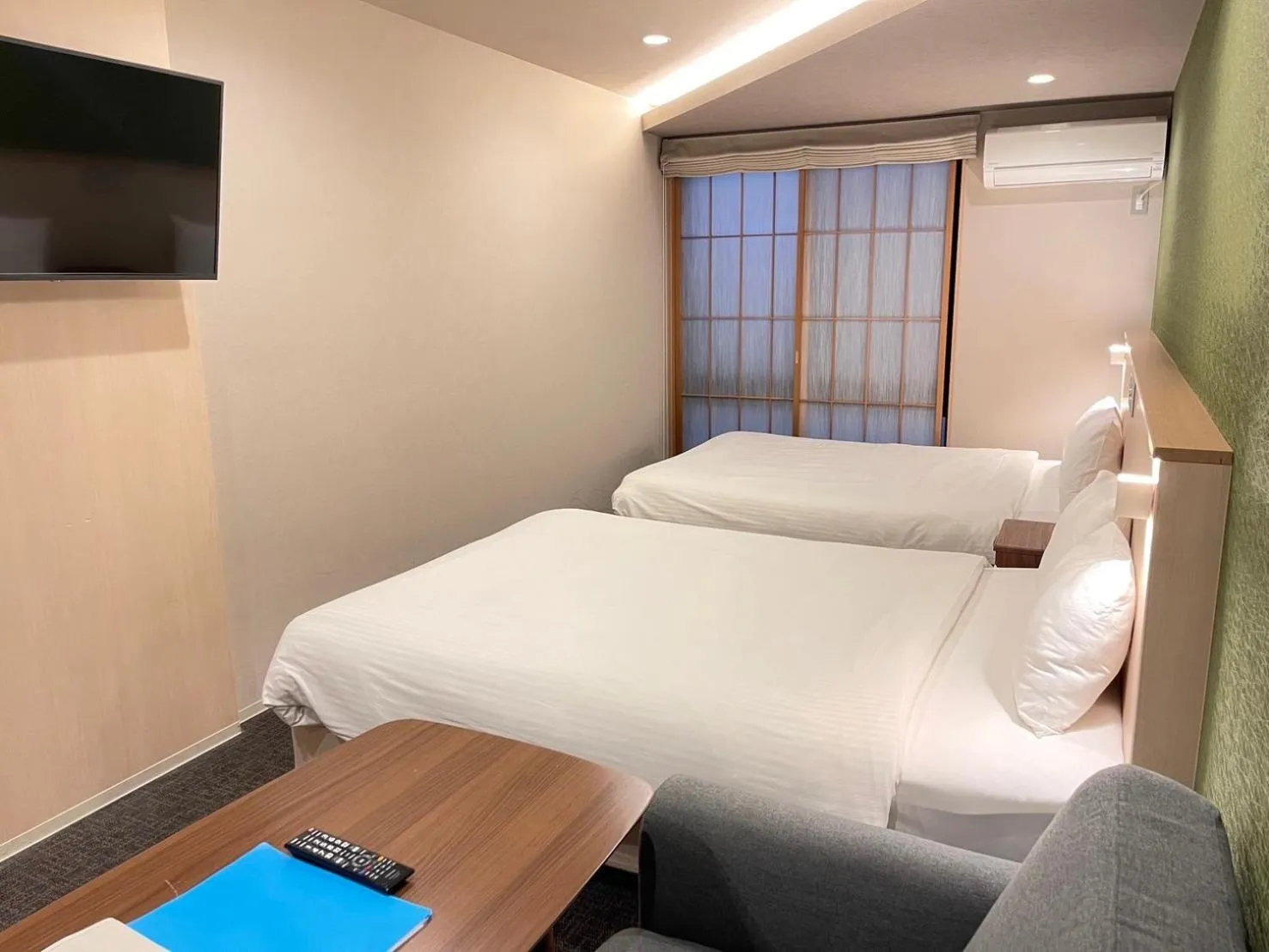 Bed in HIZ HOTEL Gion-Shirakawa