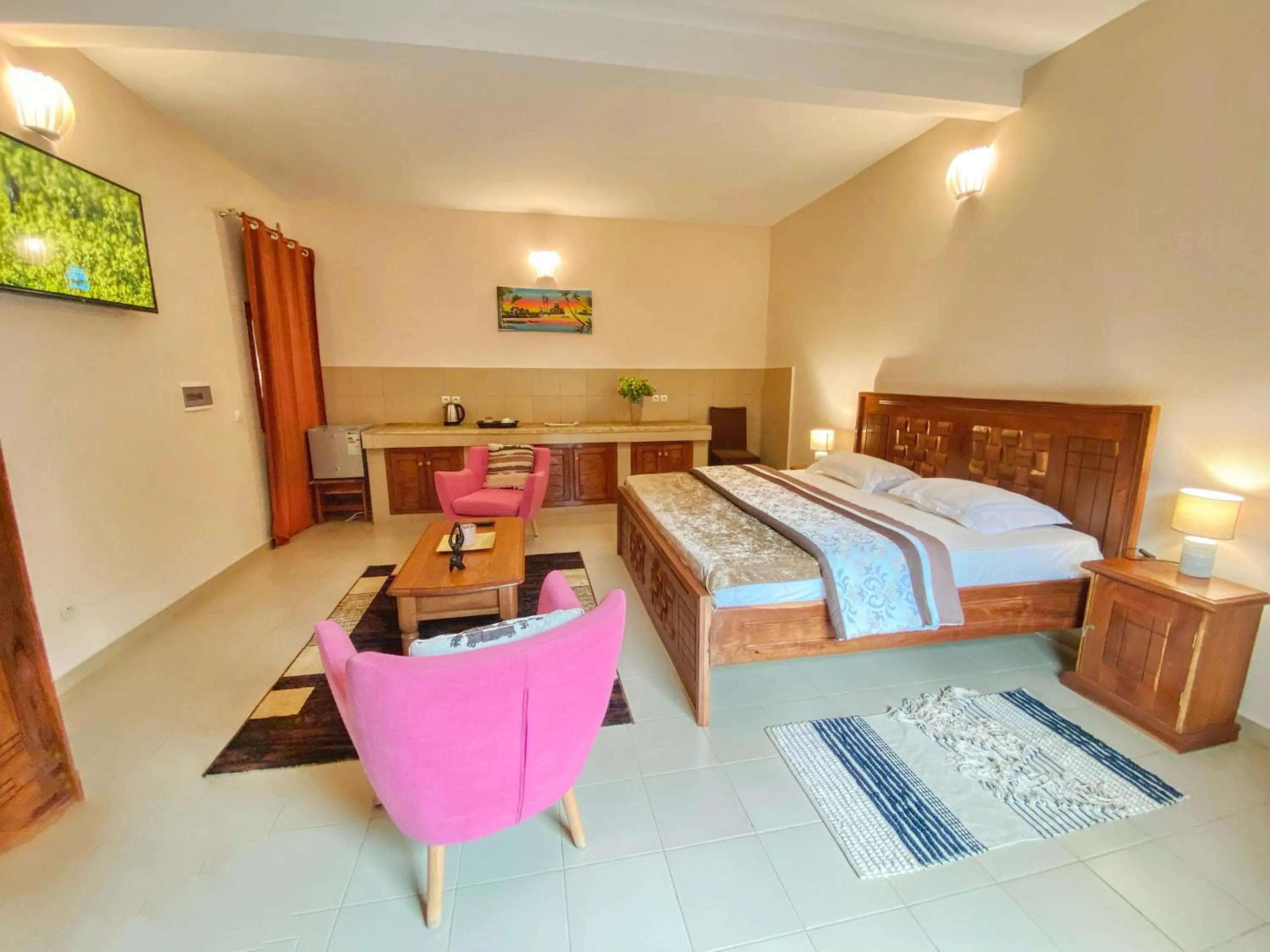 Bed in Hôtel La Belle Etoile & SPA