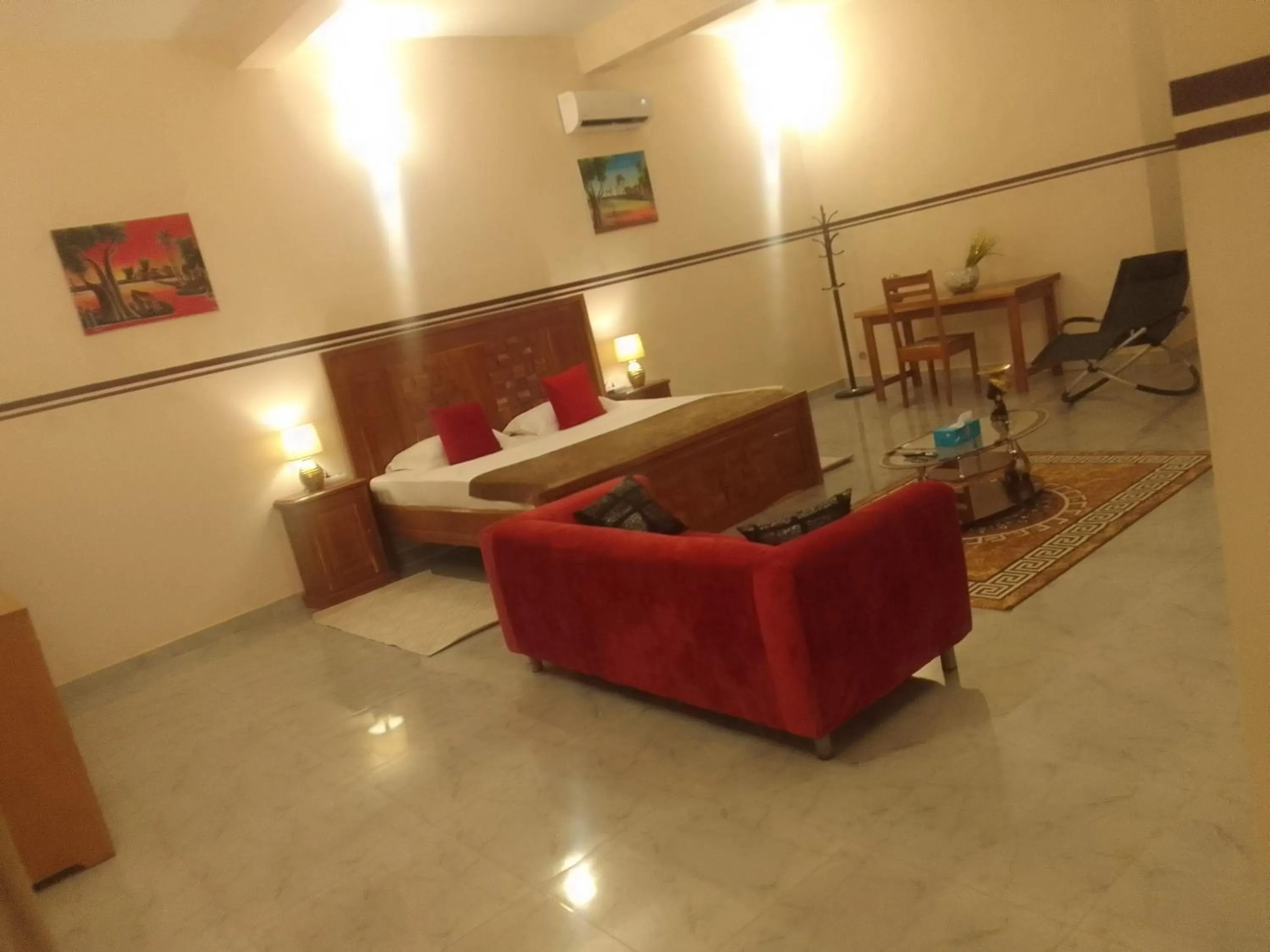 Bed in Hôtel La Belle Etoile & SPA