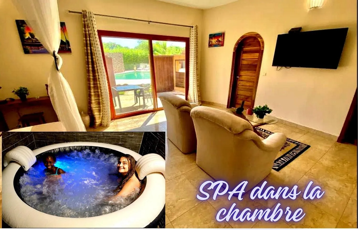 Spa and wellness centre/facilities in Hôtel La Belle Etoile & SPA