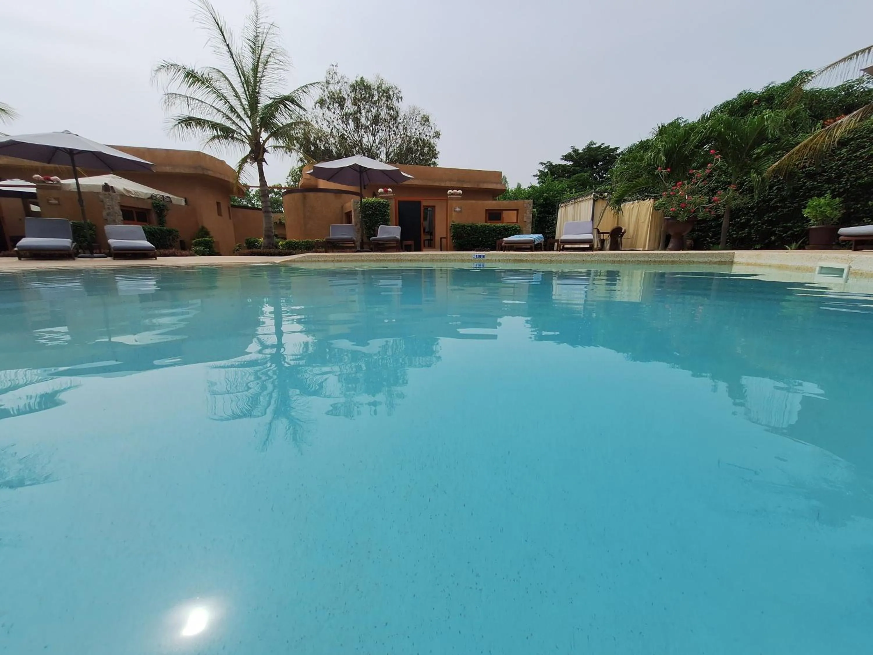 Pool view in Hôtel La Belle Etoile & SPA