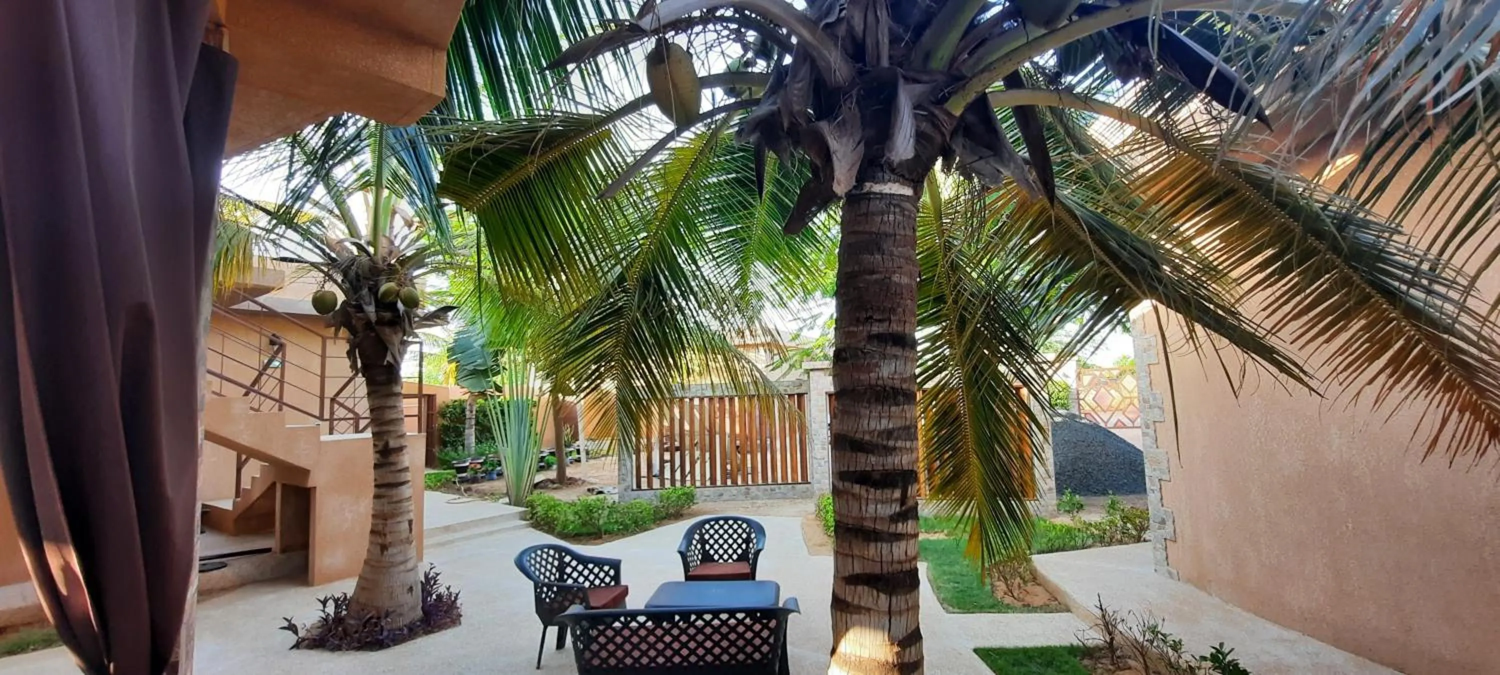 Garden in Hôtel La Belle Etoile & SPA