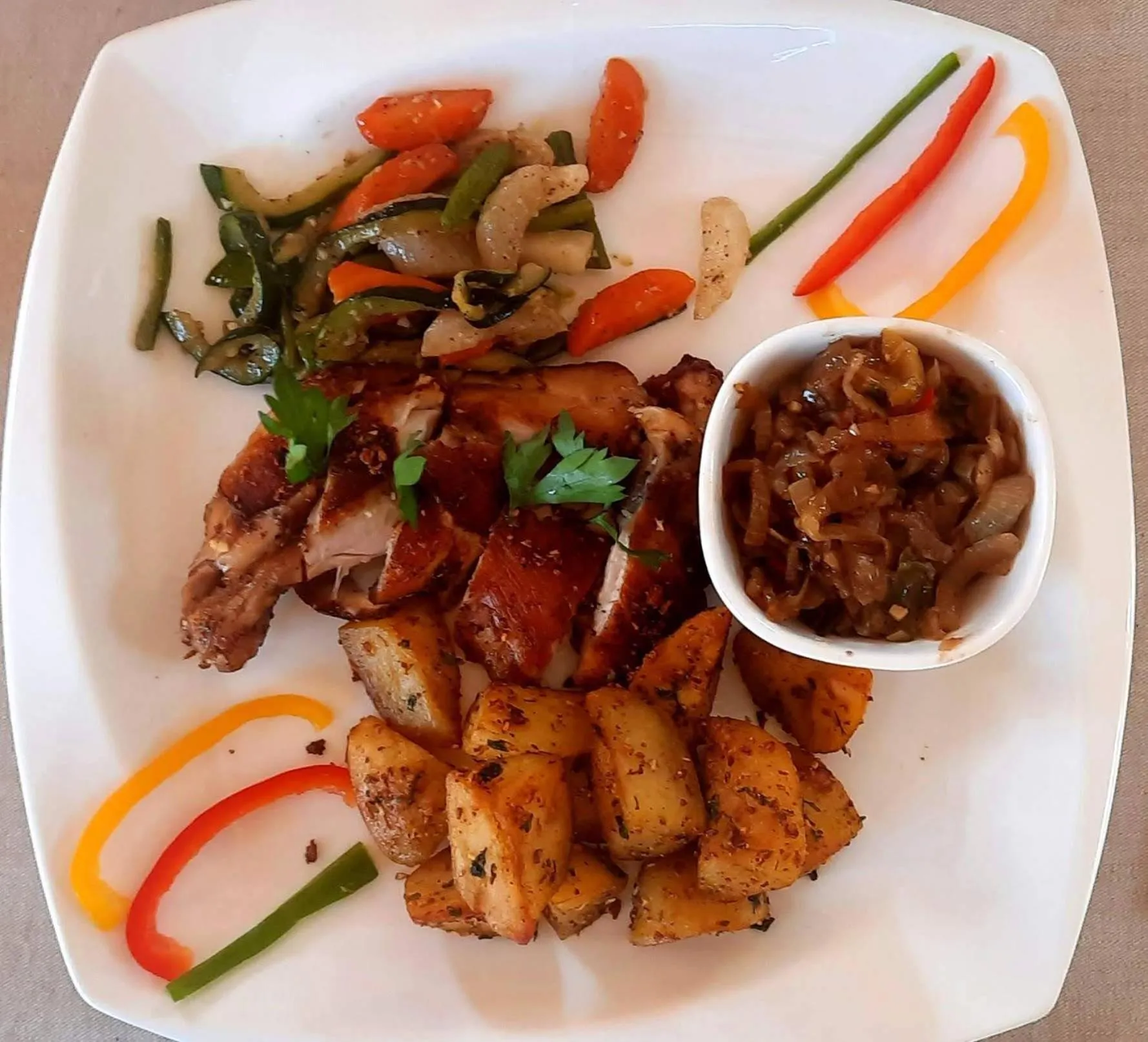 Food in Hôtel La Belle Etoile & SPA