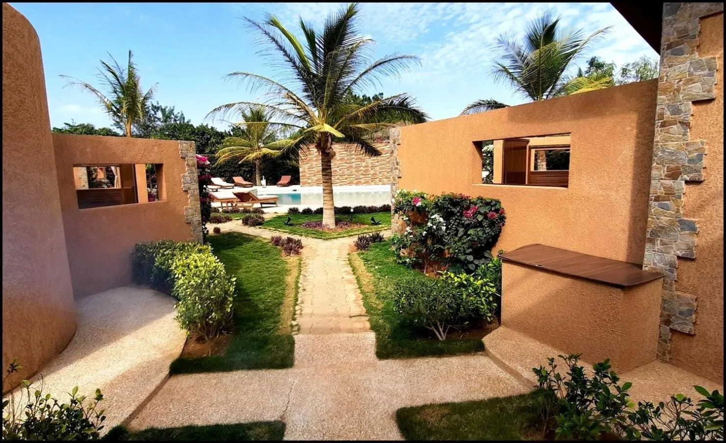 Swimming pool in Hôtel La Belle Etoile & SPA