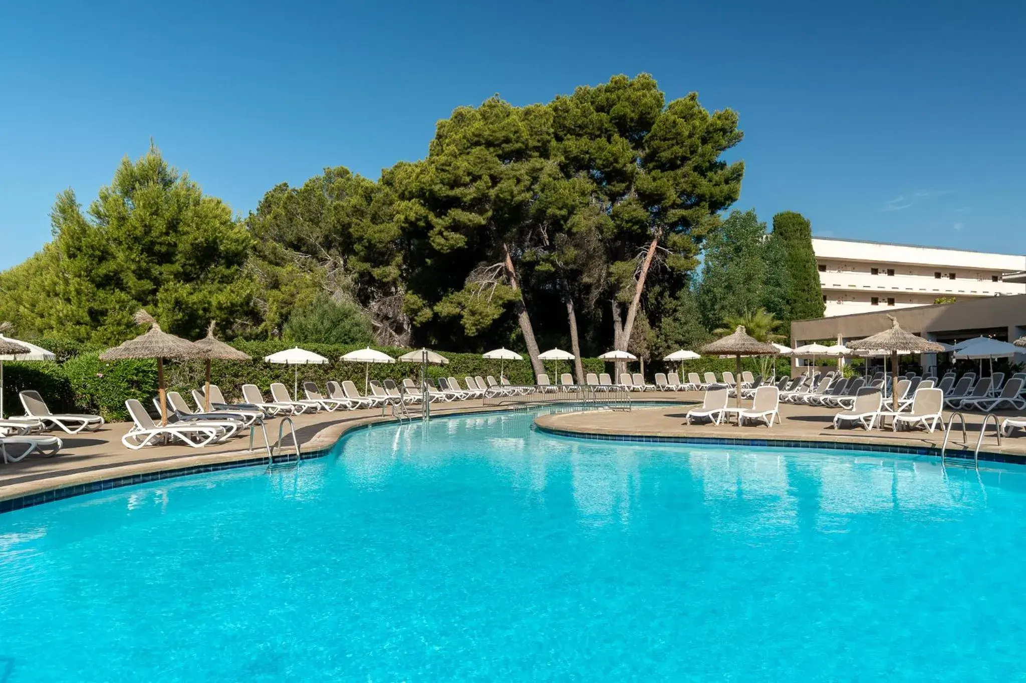 Swimming pool in tent Palmanova Swimming pool in tent Palmanova