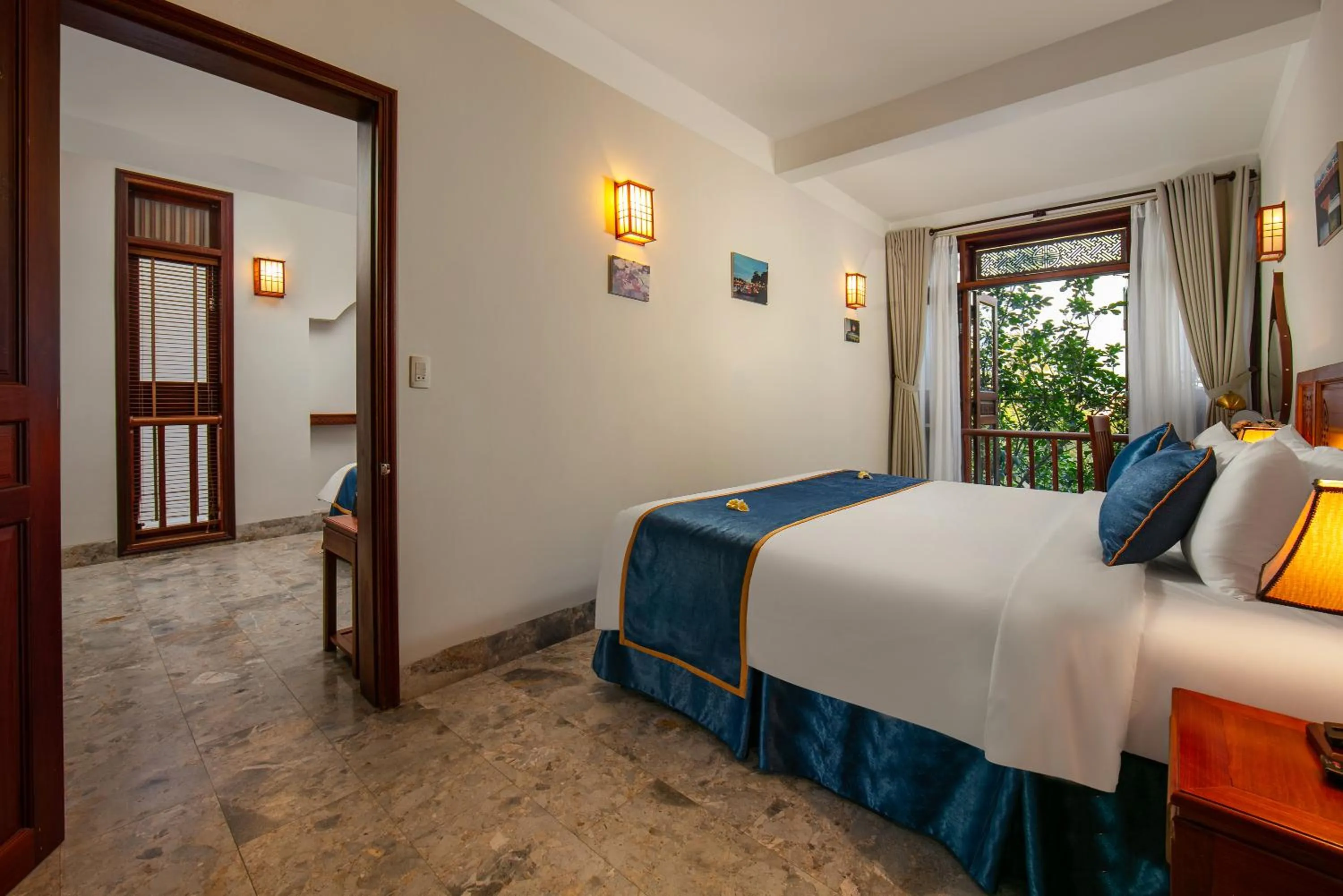 Bedroom, Bed in Hoi An Riverside Villas & Apartments