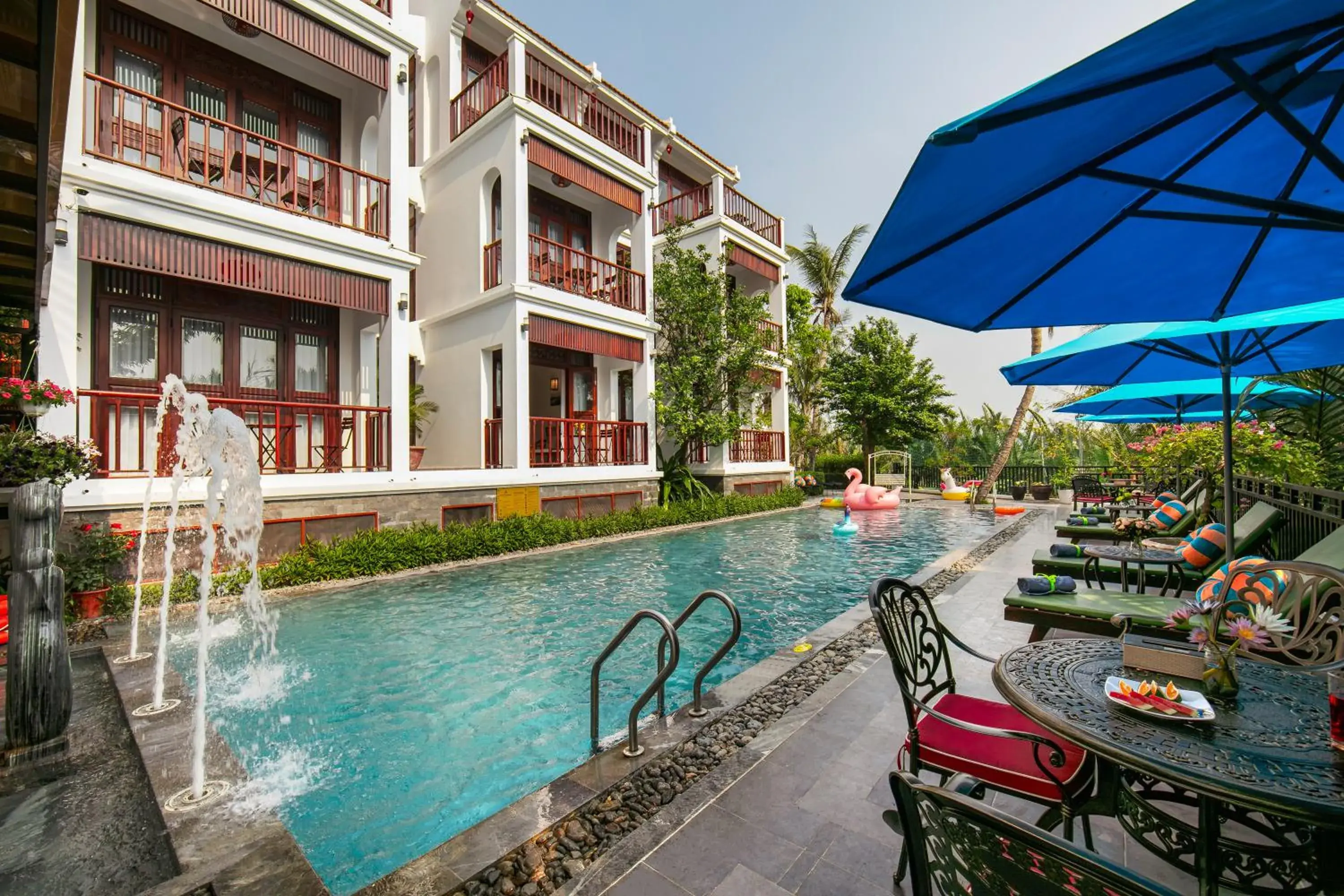 Swimming pool in Hoi An Riverside Villas & Apartments Swimming pool in Hoi An Riverside Villas & Apartments