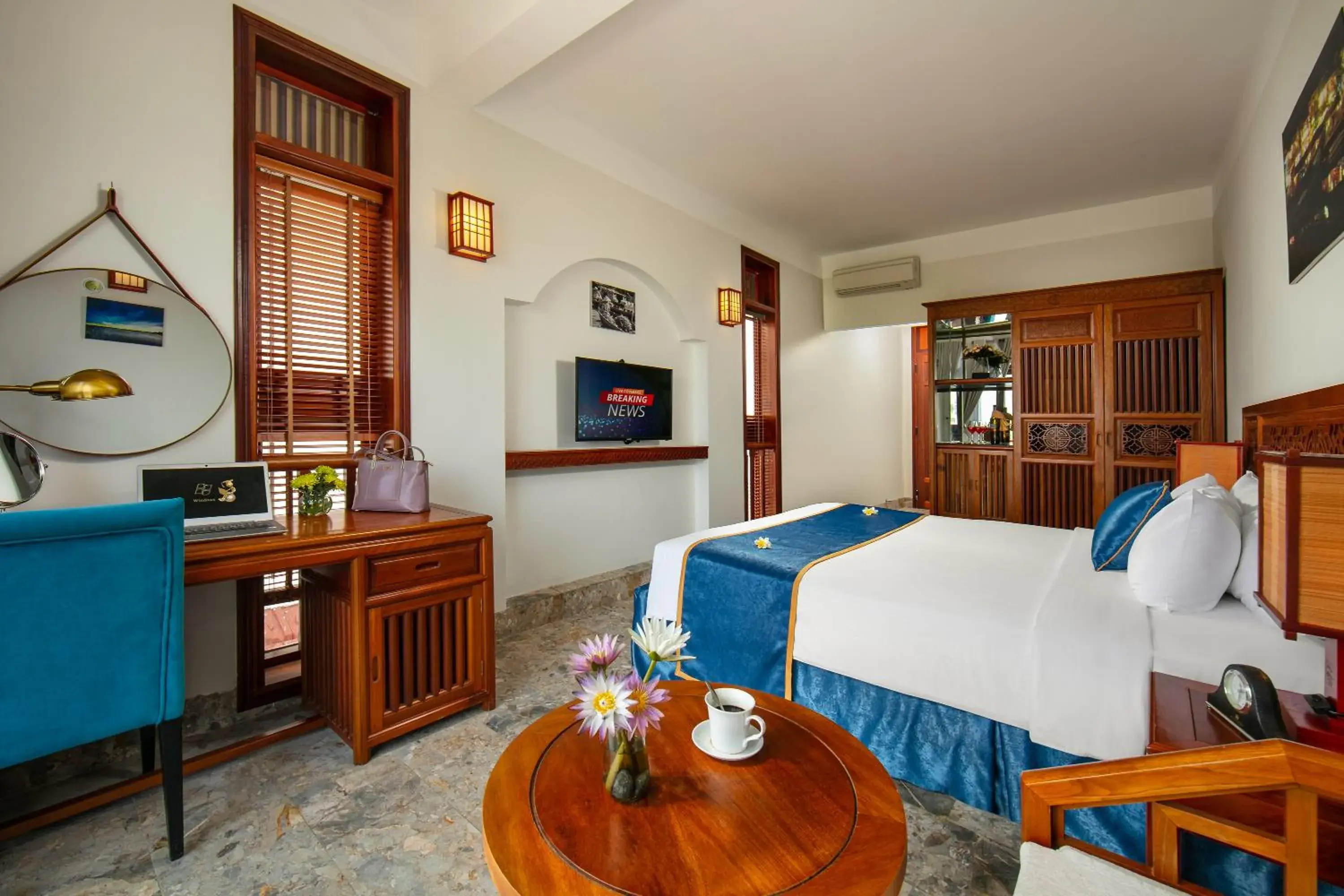 Photo of the whole room, Bed in Hoi An Riverside Villas & Apartments Photo of the whole room, Bed in Hoi An Riverside Villas & Apartments