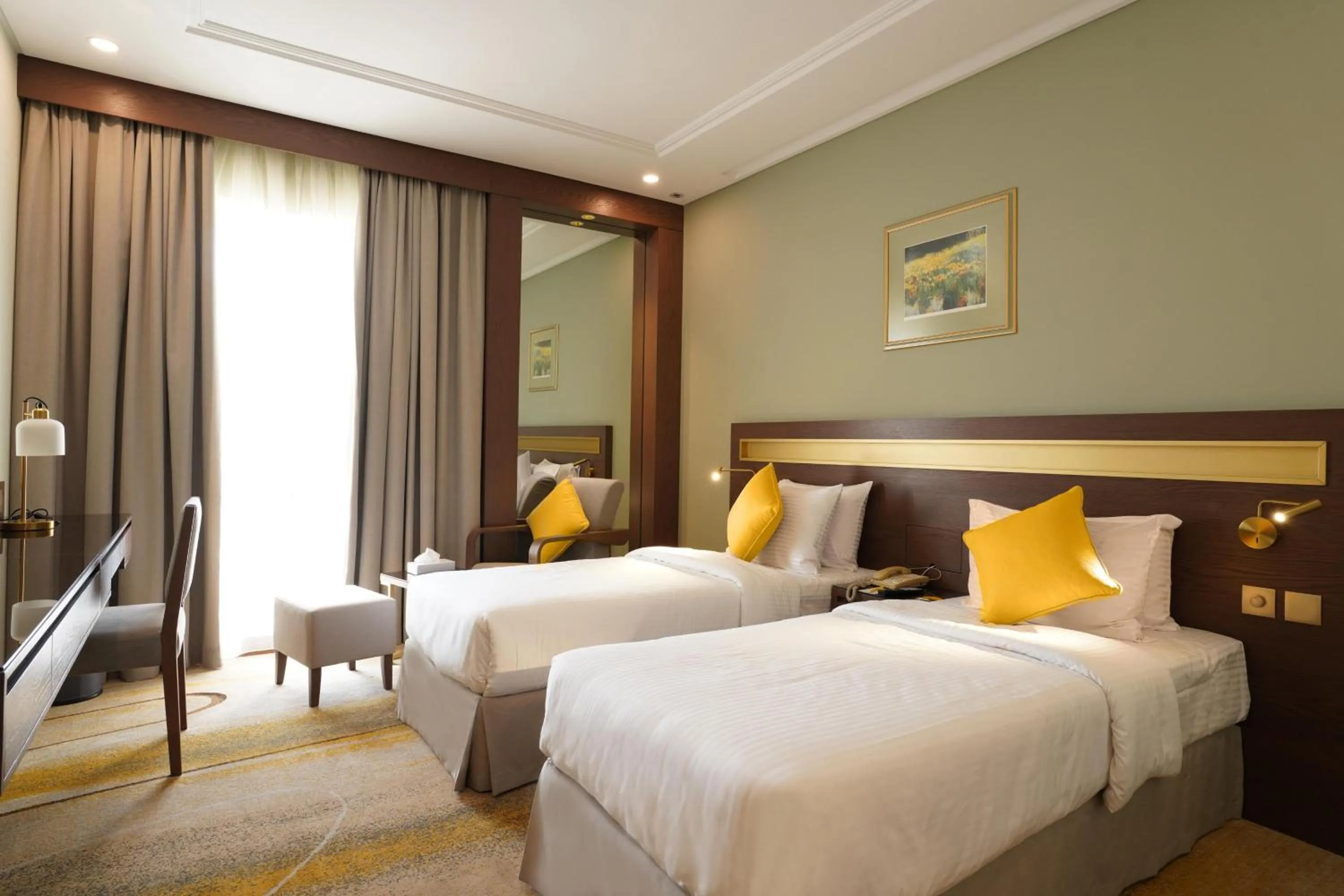 Bed in Golden Tulip Bahrain