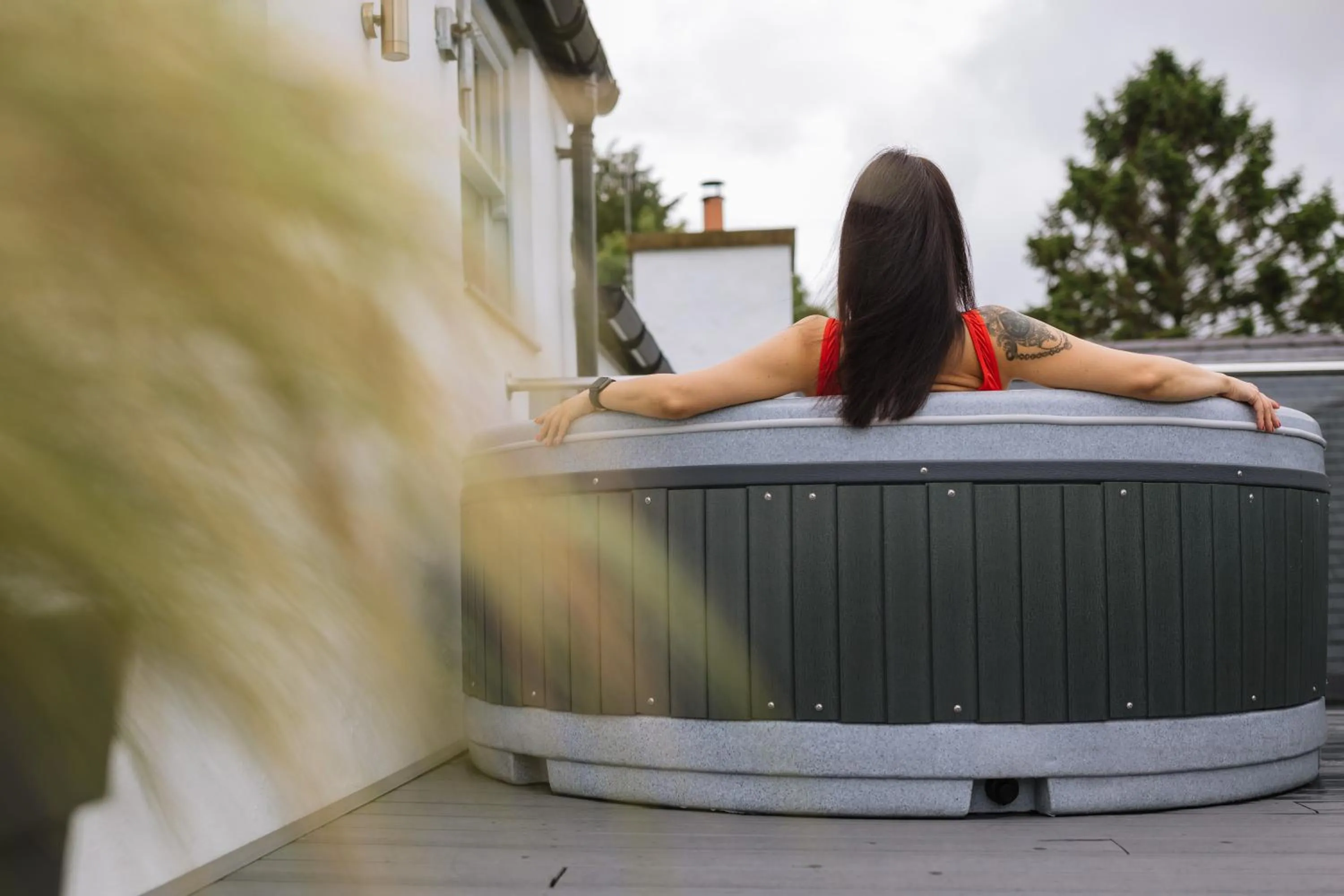 Guests in The Tal-Y-Cafn Hotel