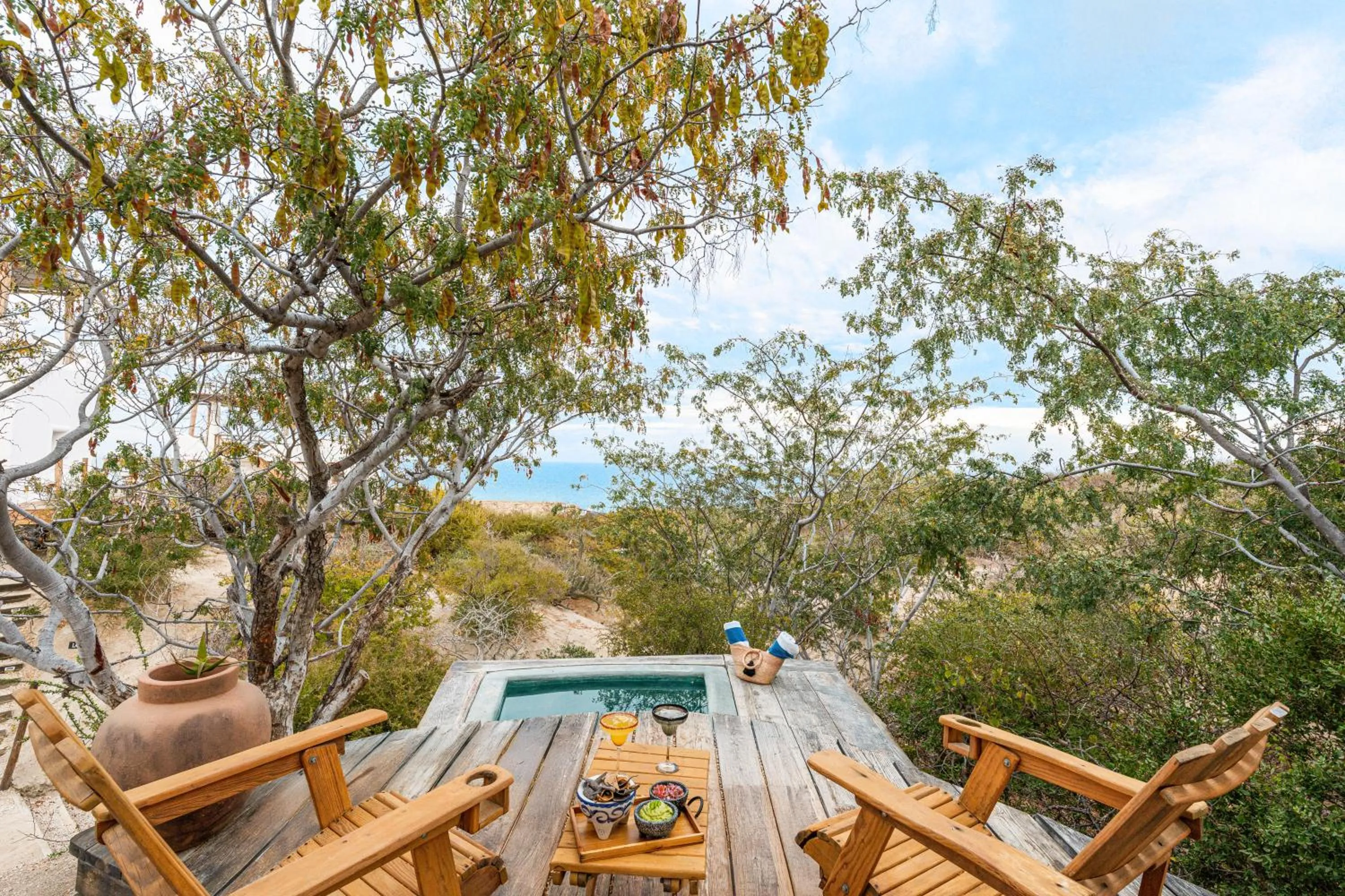 Patio in NEST Baja, a Member of Design Hotels