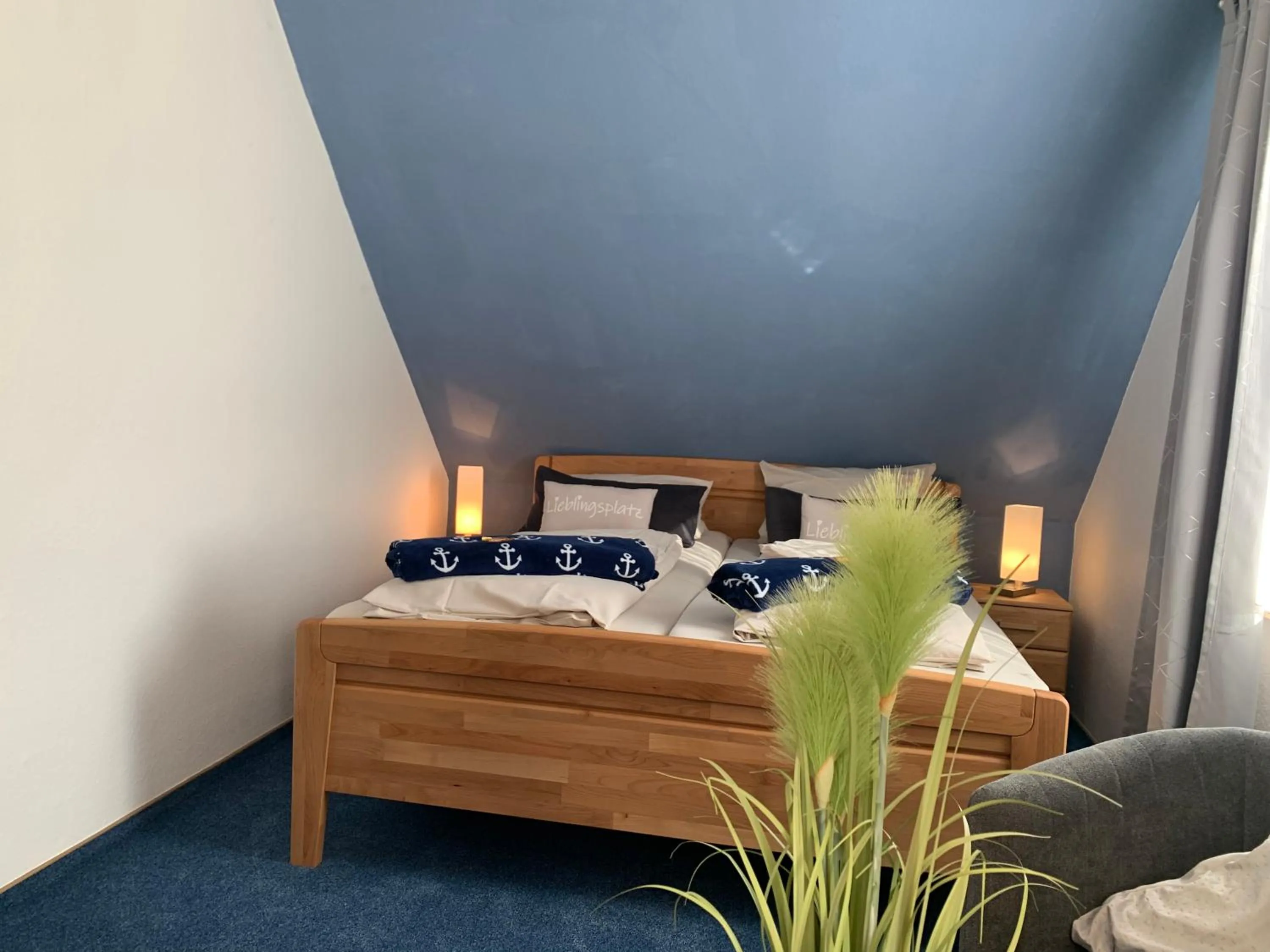 Bed in Hotel Meerblick garni