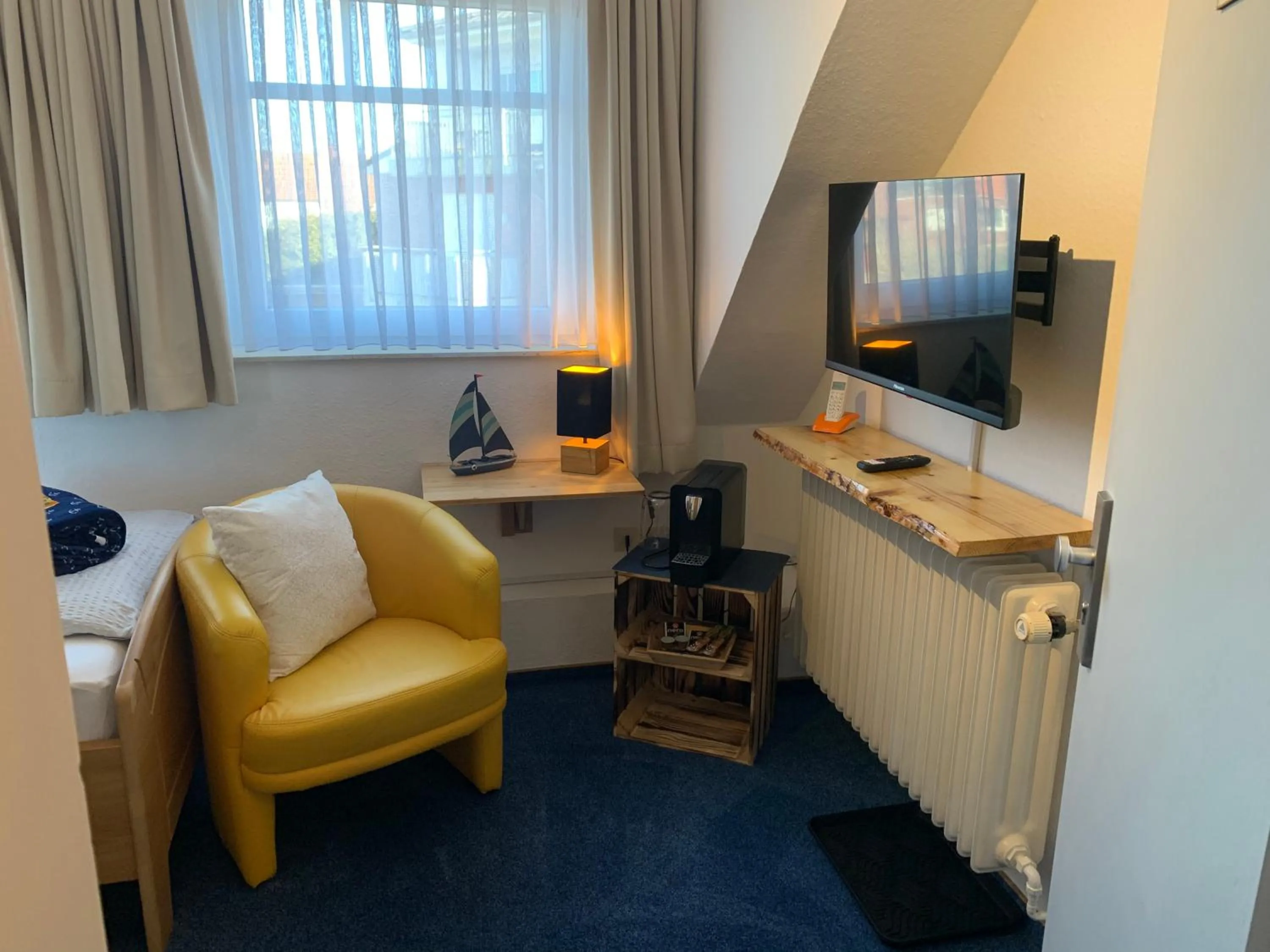 Bed in Hotel Meerblick garni