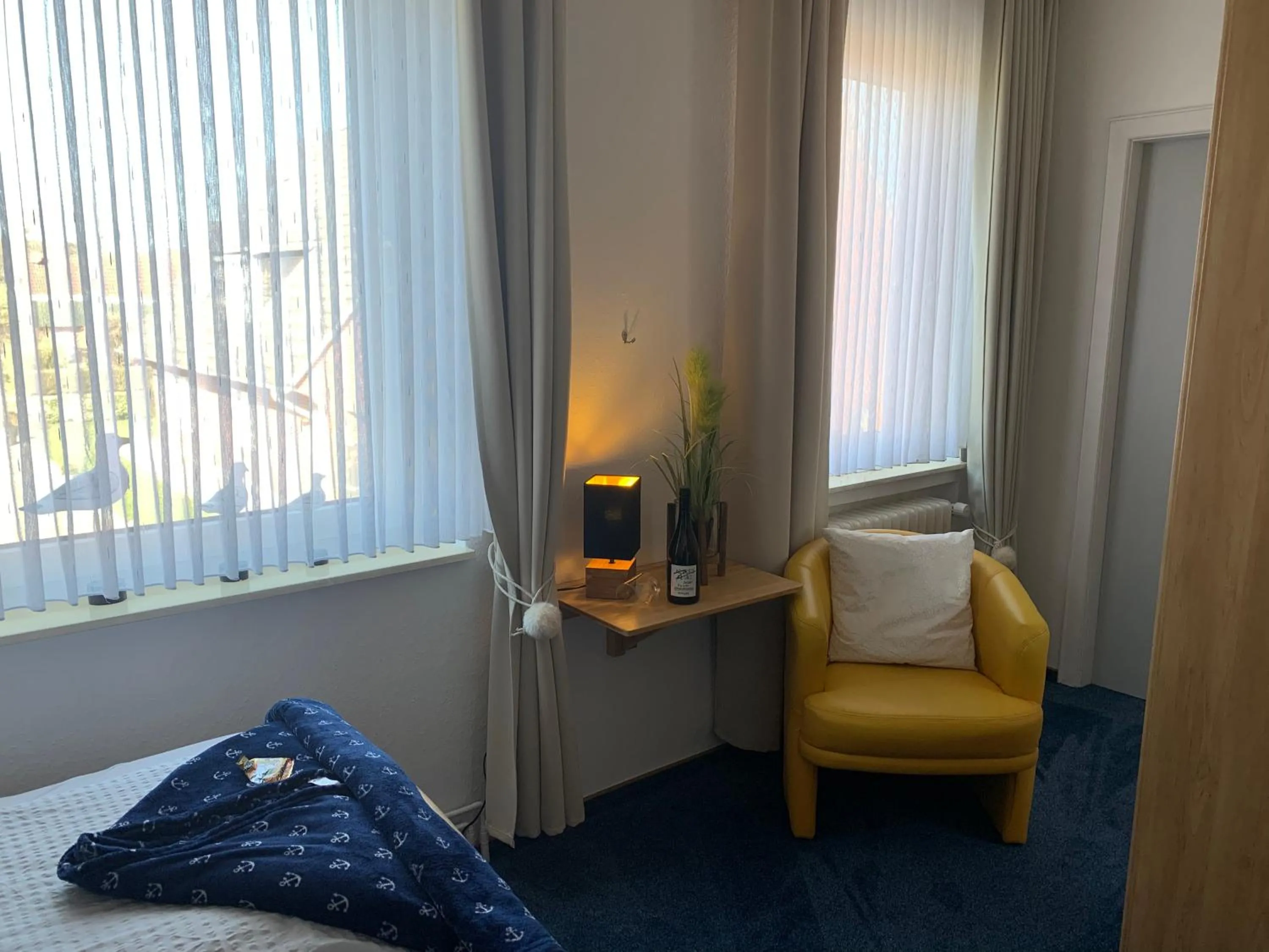 Bed in Hotel Meerblick garni