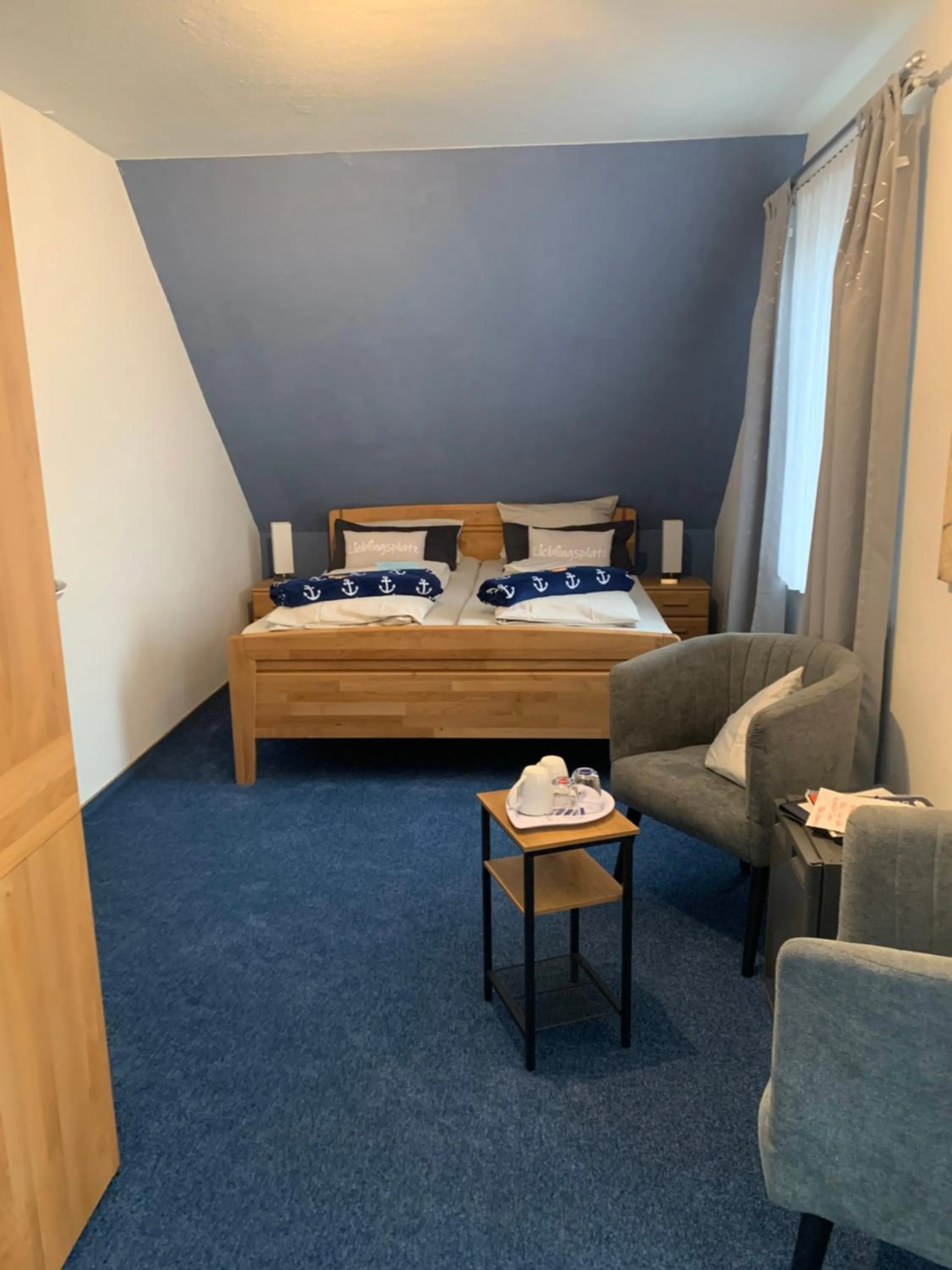 Bed in Hotel Meerblick garni