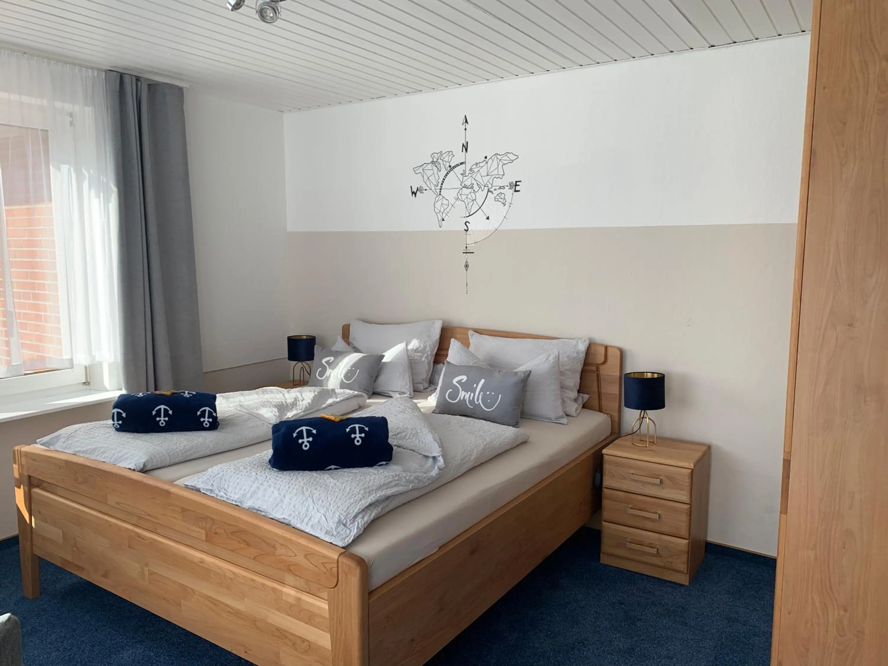 Bed in Hotel Meerblick garni