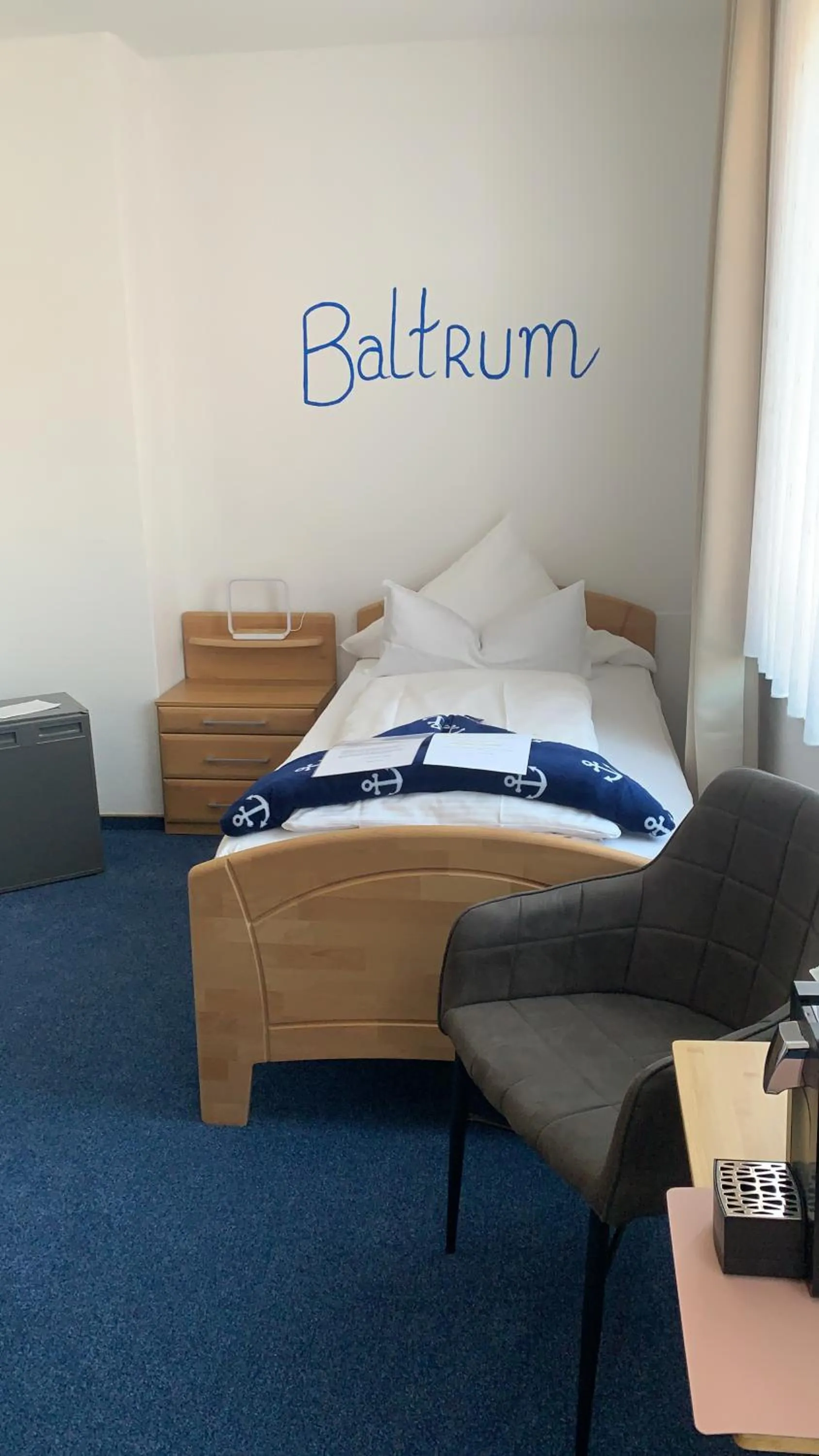 Bed in Hotel Meerblick garni