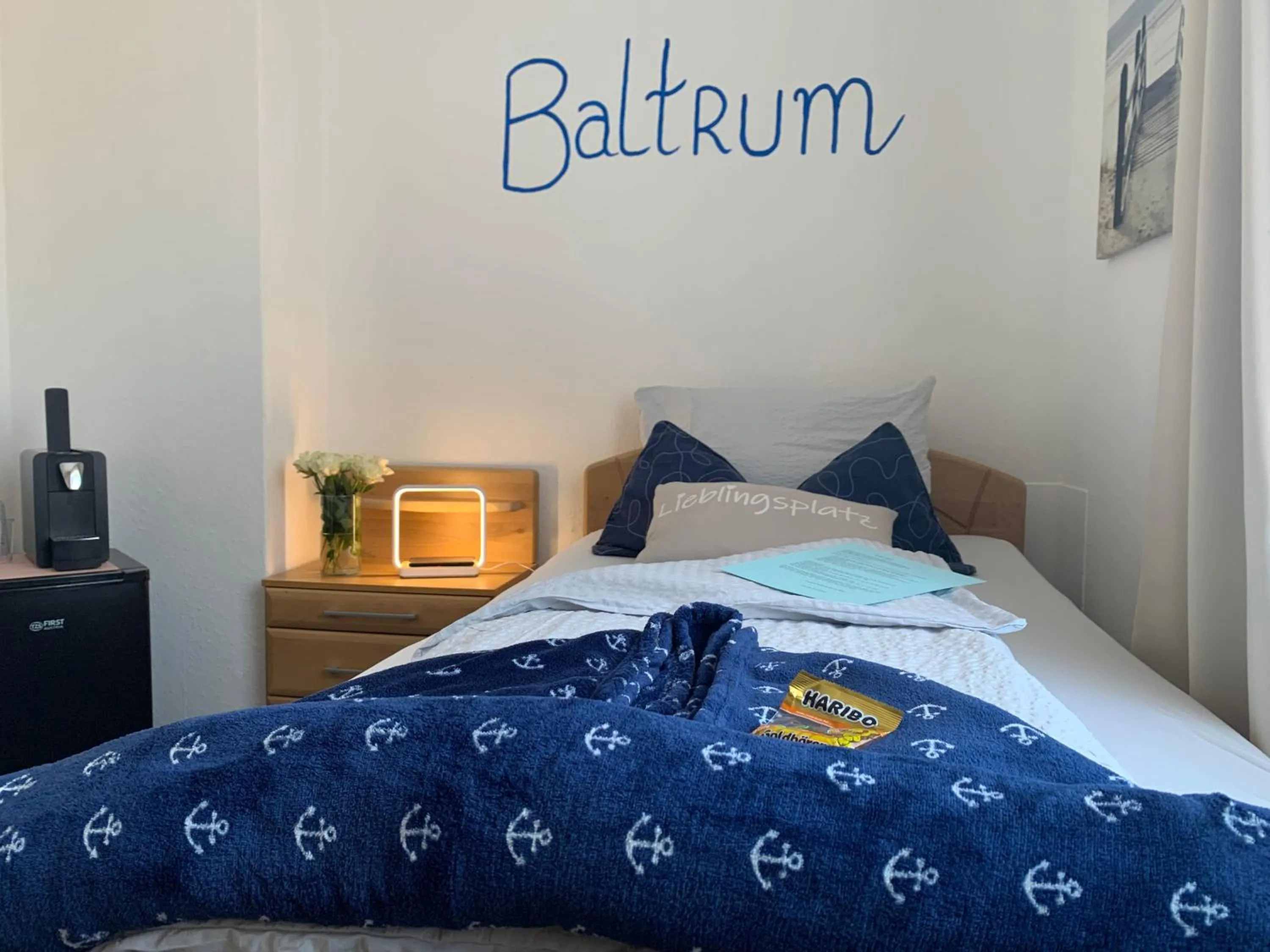 Bed in Hotel Meerblick garni