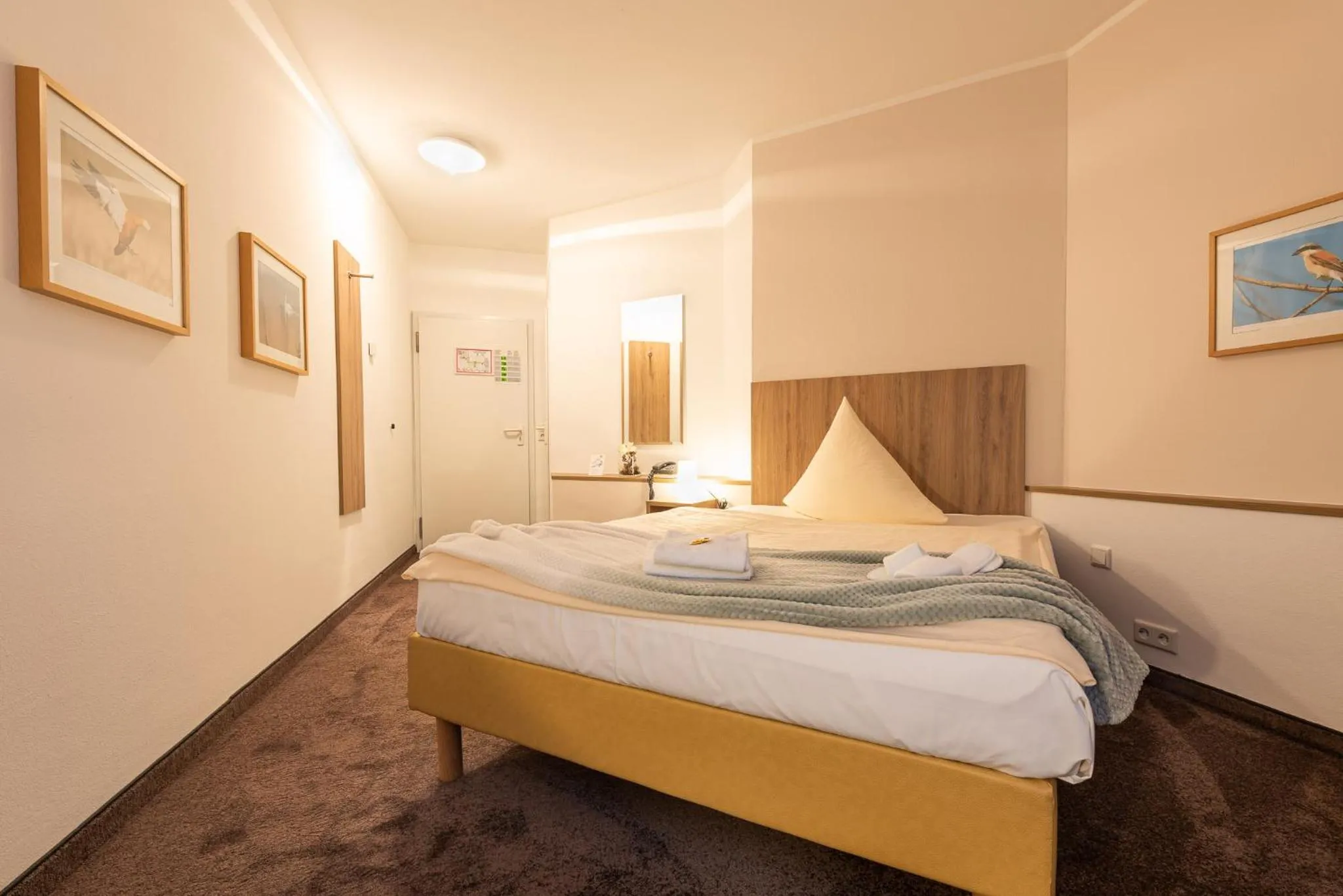 Photo of the whole room, Bed in Hotel Nibelungen Hof