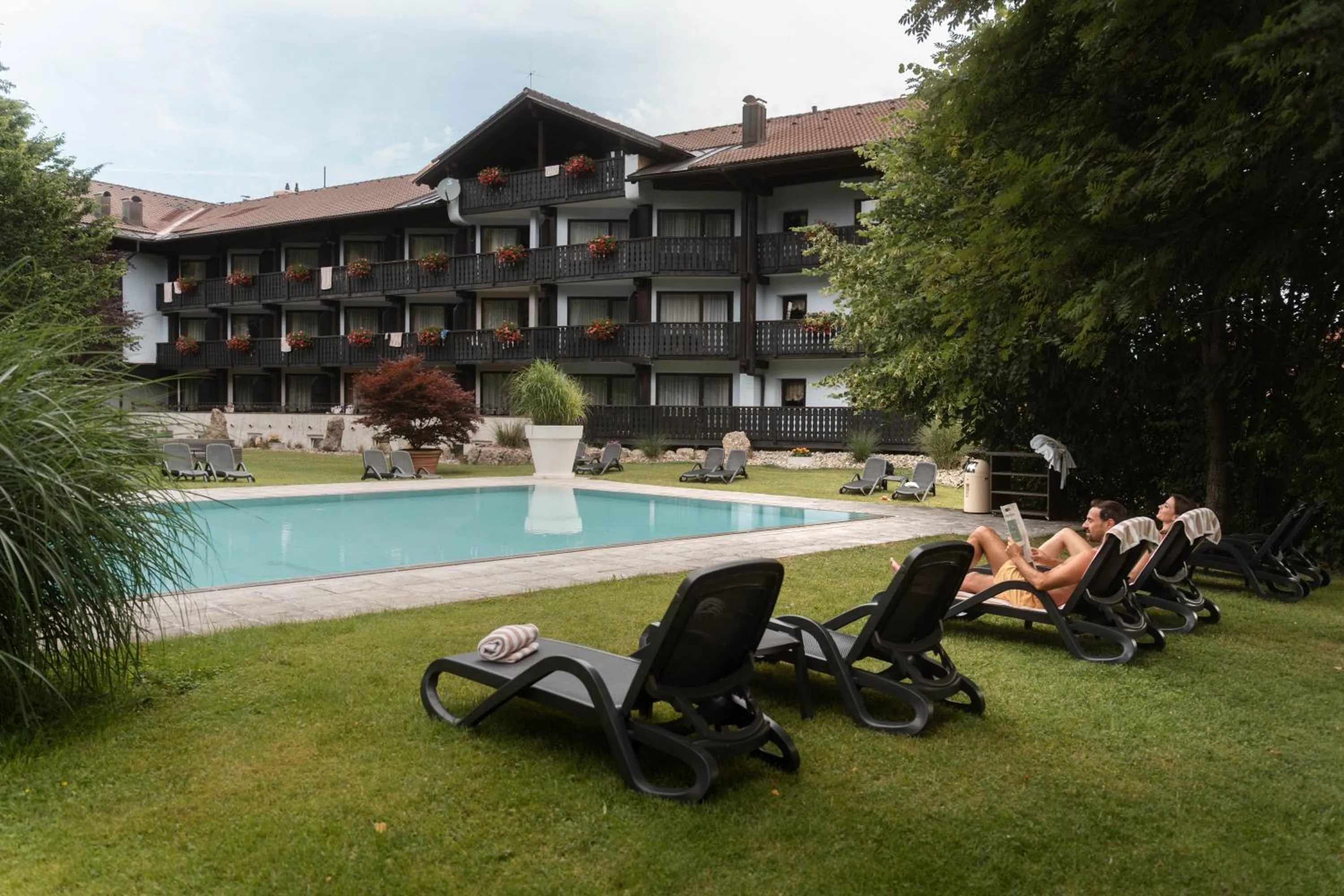 Garden in Alpin & Wellness Resort Ludwig Royal