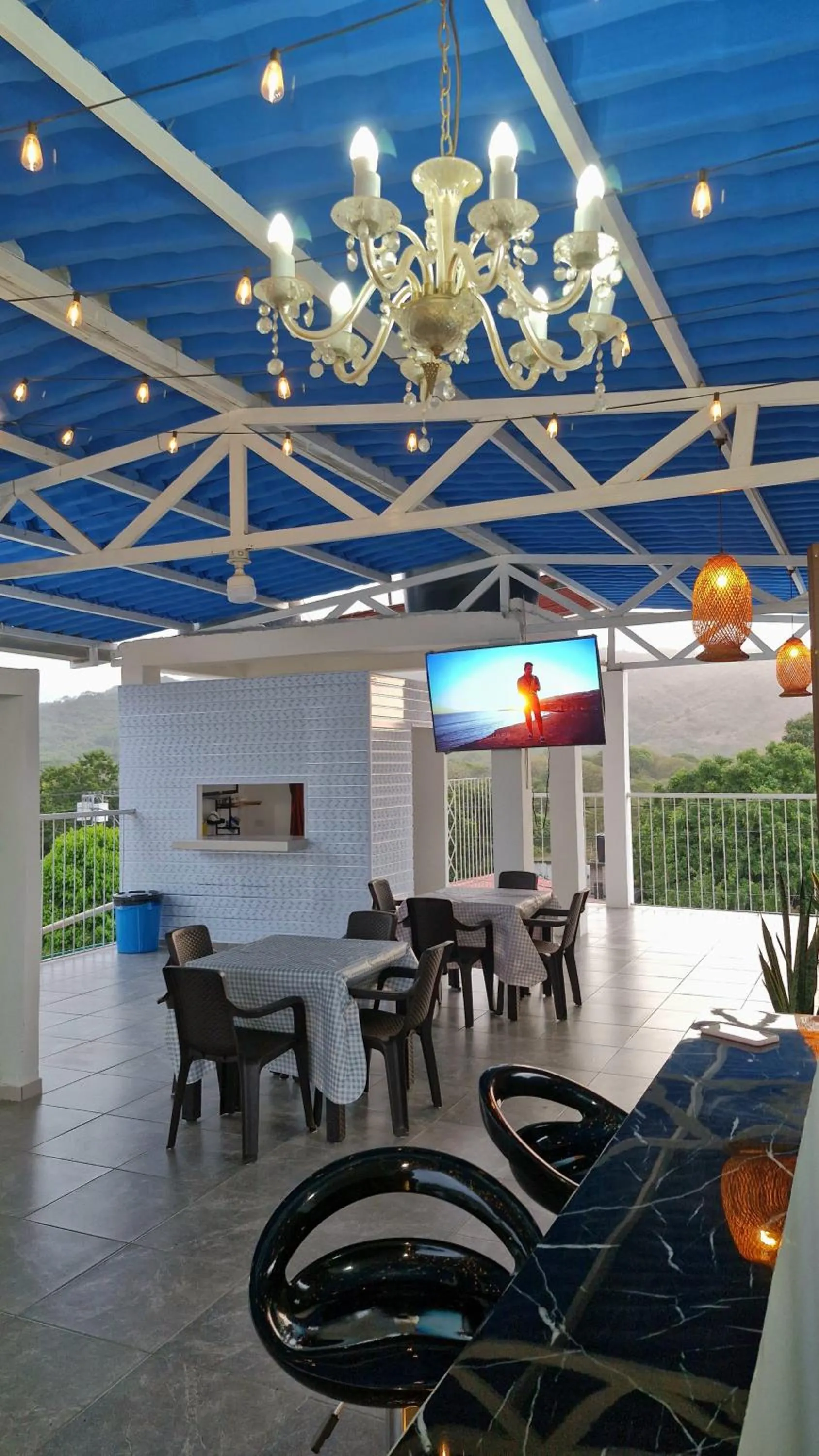 Balcony/Terrace in Hotel Flor Gloria