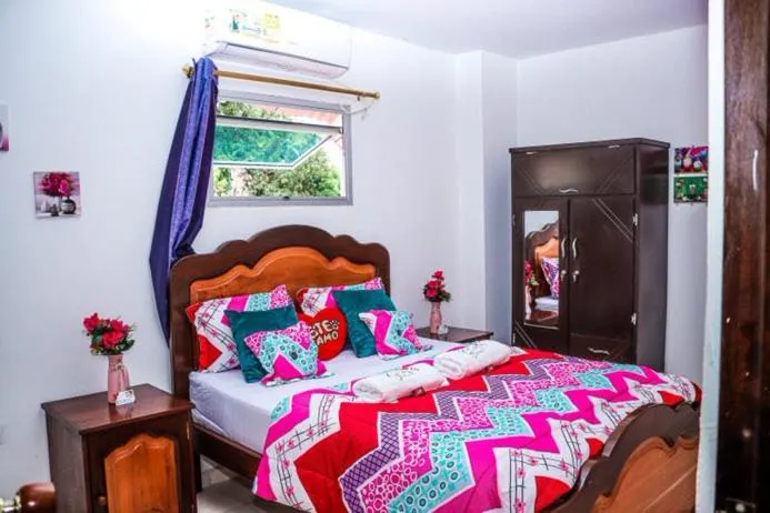 Photo of the whole room, Bed in Hotel Flor Gloria