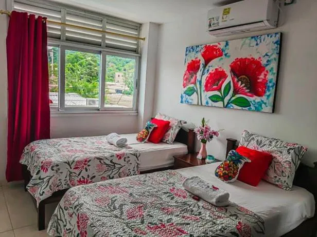 Photo of the whole room, Bed in Hotel Flor Gloria