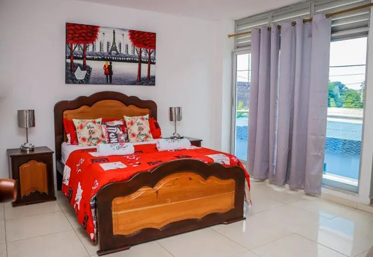 Bed in Hotel Flor Gloria