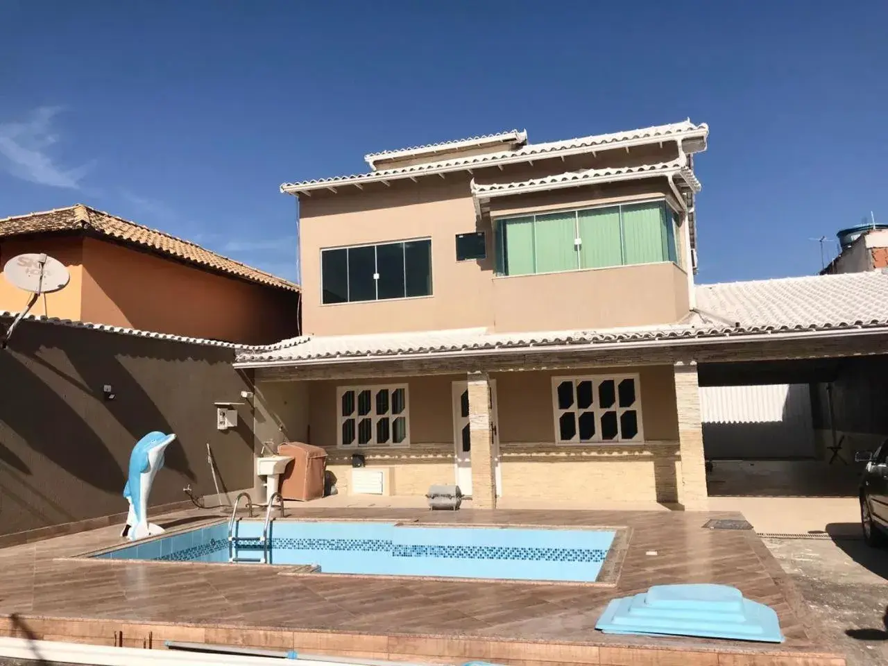 Casa temporada Rio das Ostras - Garagem - Piscina - Wi-fi - Cozinha Completa - Sky e Netflix - Ar condionado Casa temporada Rio das Ostras - Garagem - Piscina - Wi-fi - Cozinha Completa - Sky e Netflix - Ar condionado