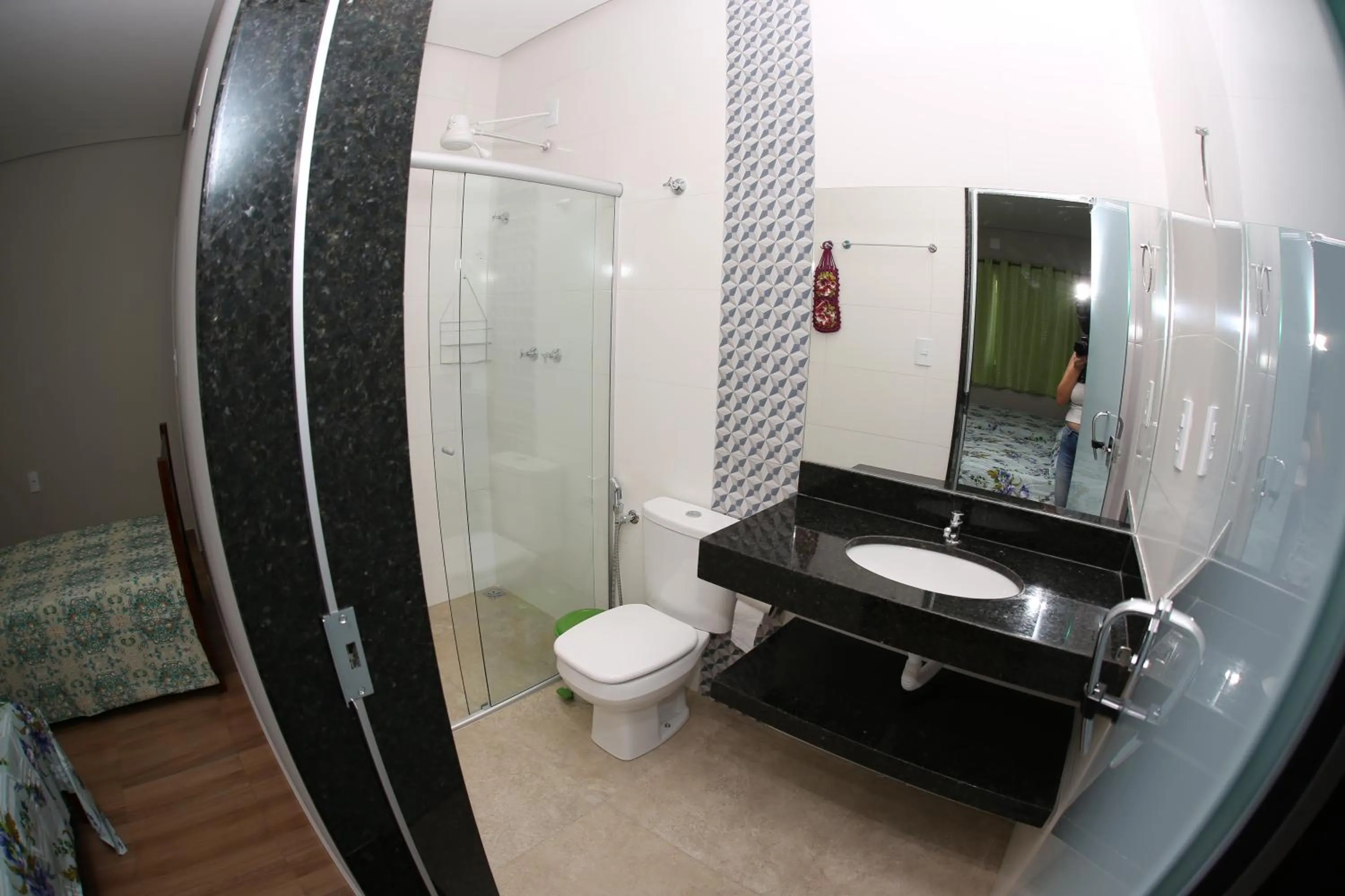 Bathroom in Pousada Pérola Mineira