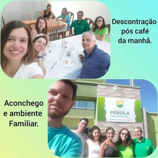 Family in Pousada Pérola Mineira