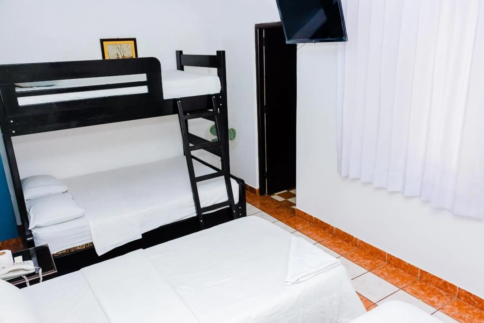 Bed in Zentrico Hotel