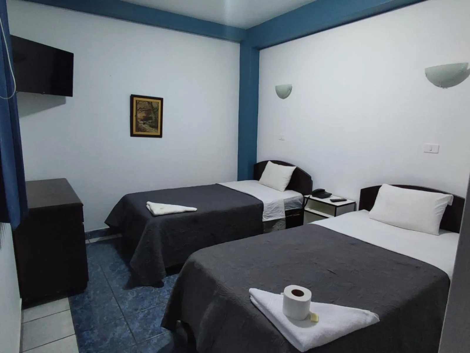 Photo of the whole room, Bed in Zentrico Hotel