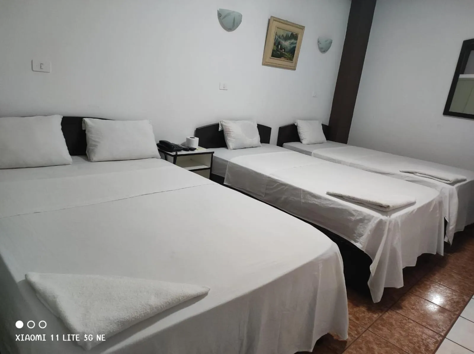 Bed in Zentrico Hotel