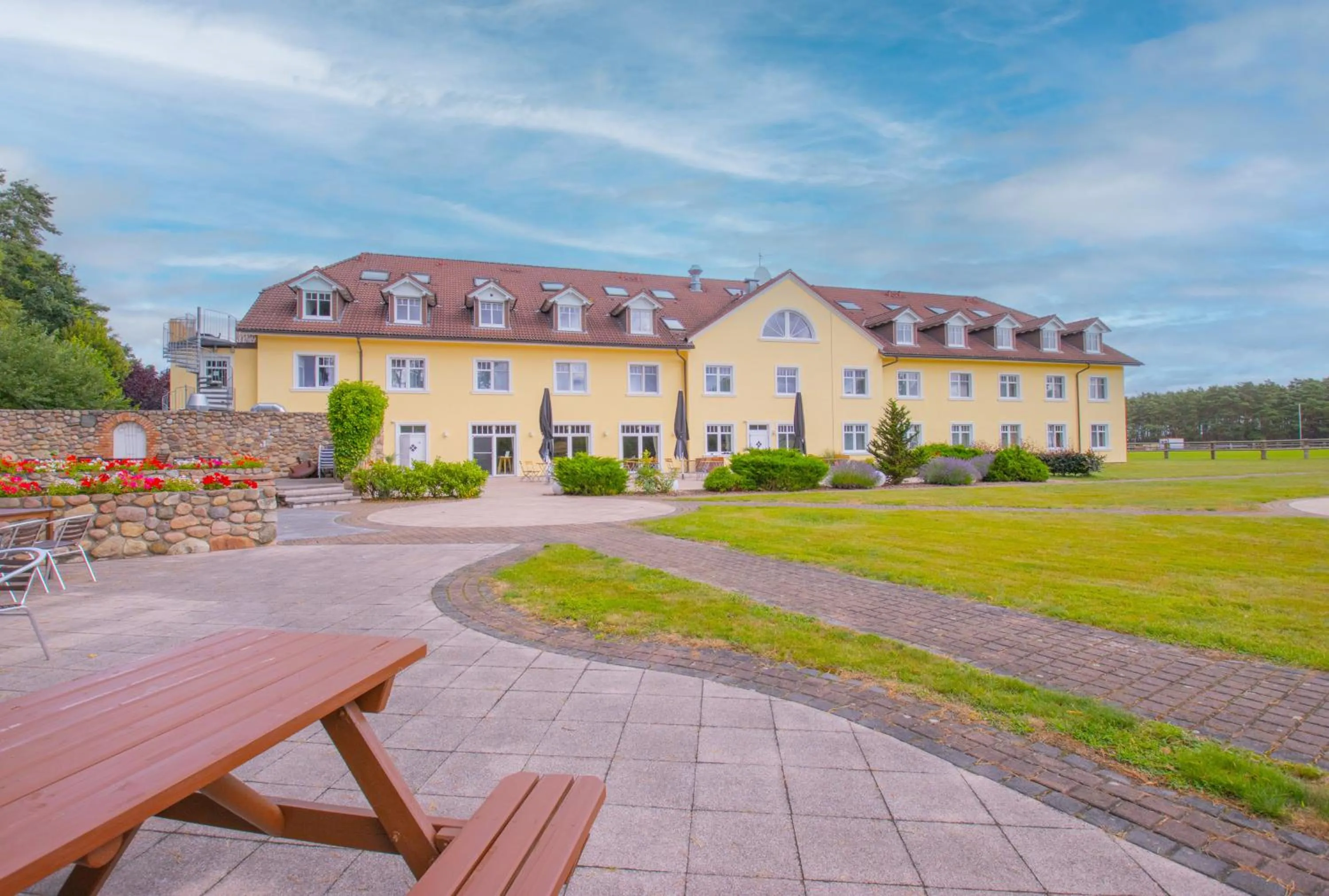 Property building in Ferien Hotel Fläming