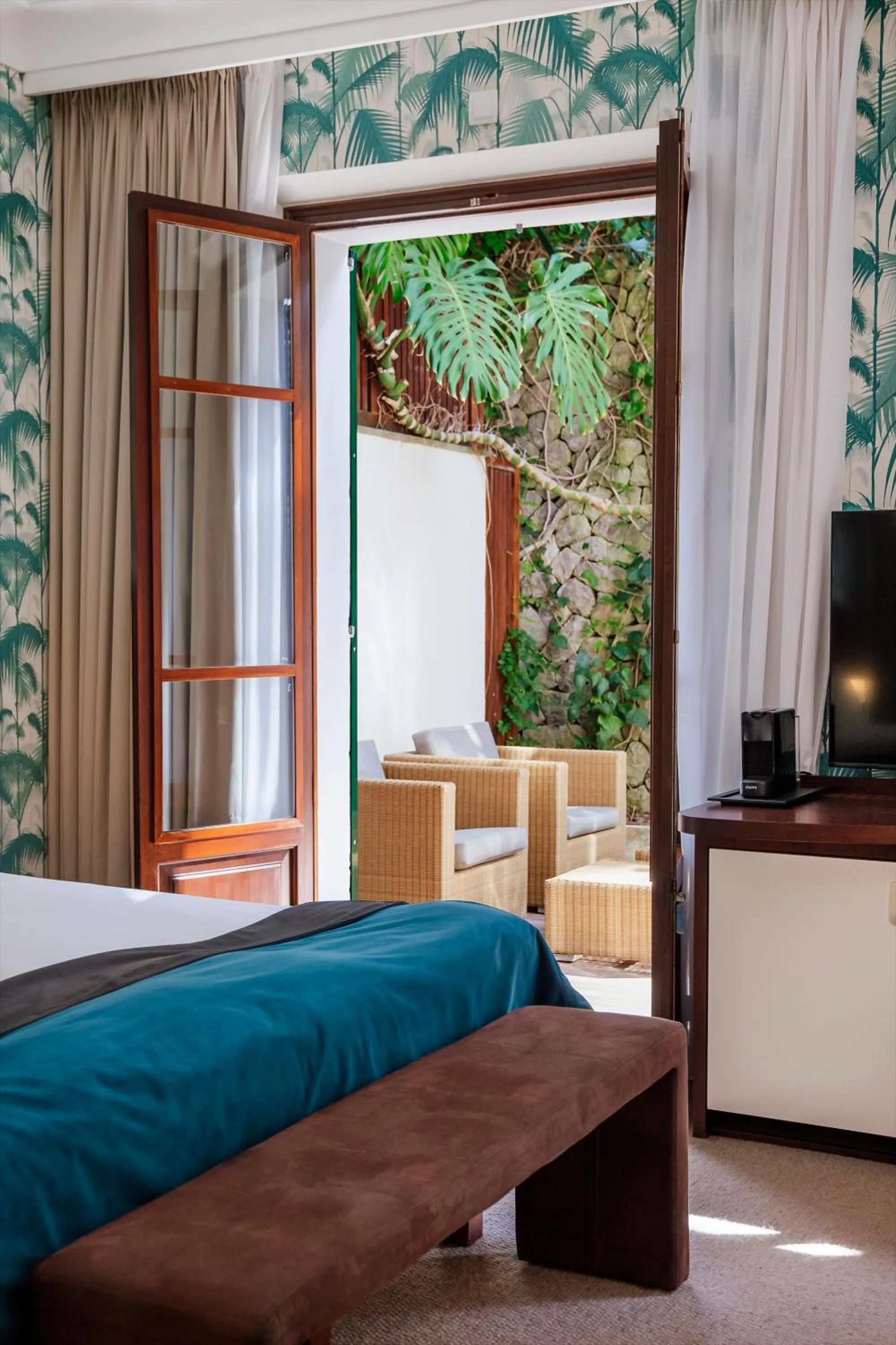 Bed in Hotel Esplendido