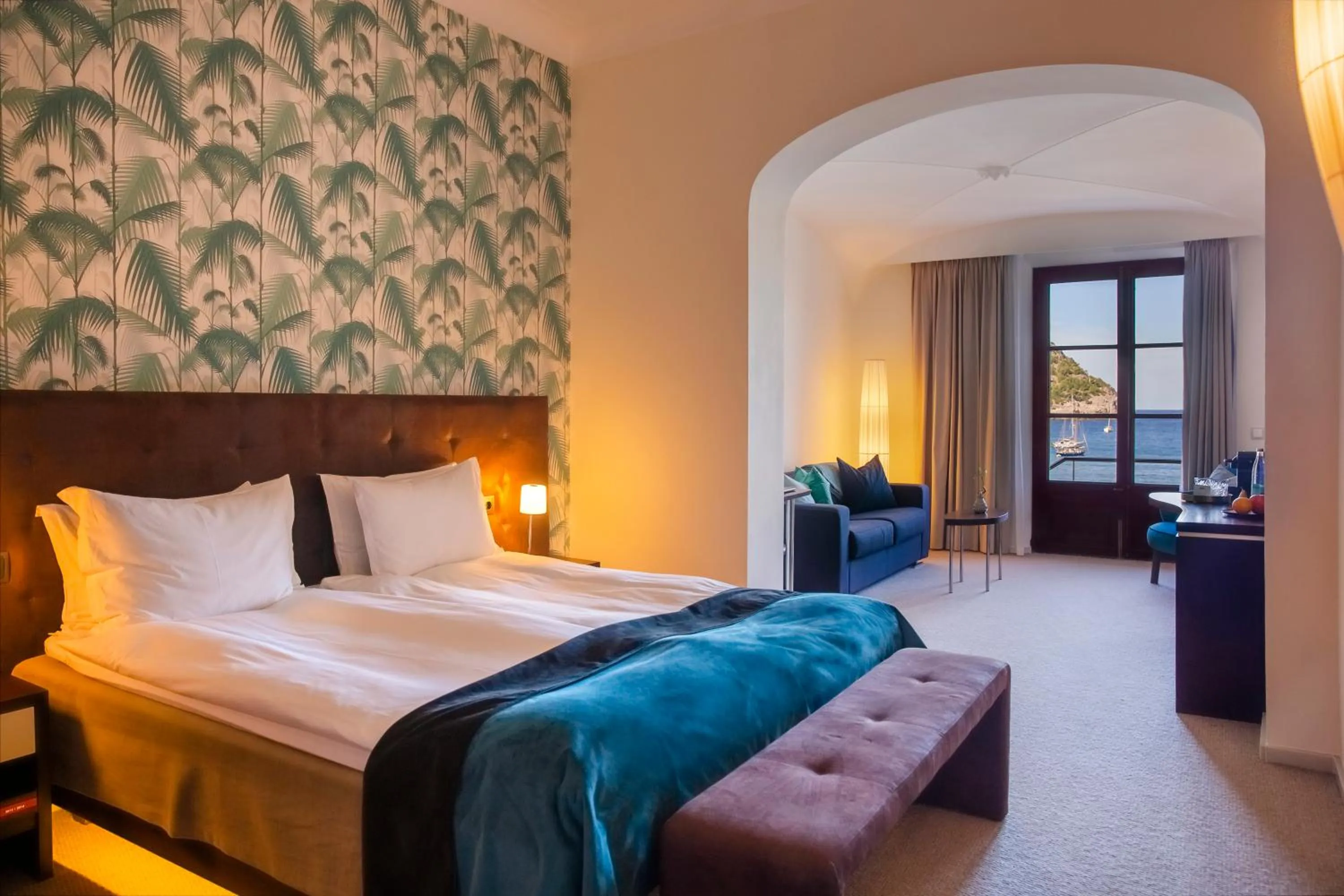 Bed in Hotel Esplendido