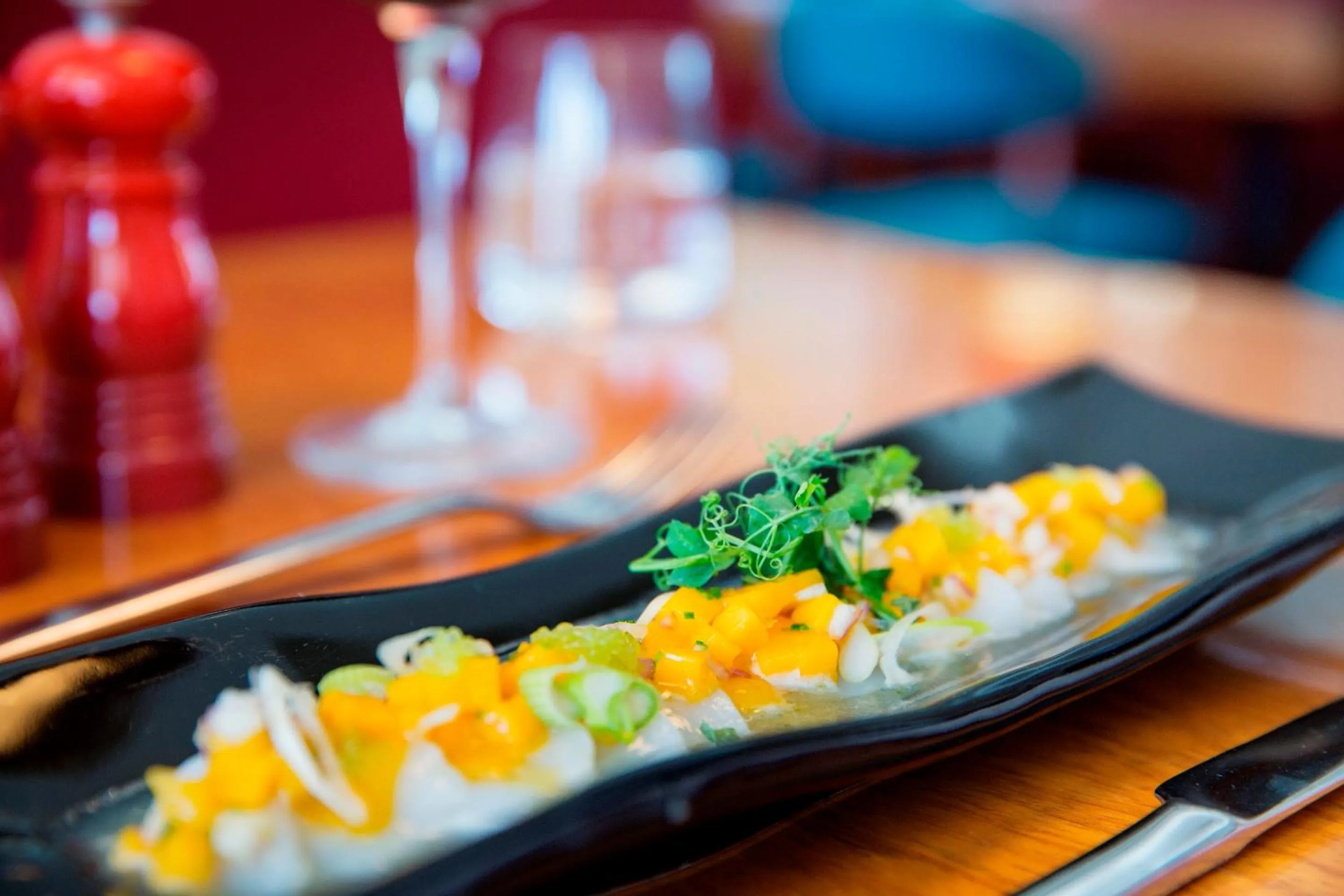 Food and drinks in Hotel Esplendido