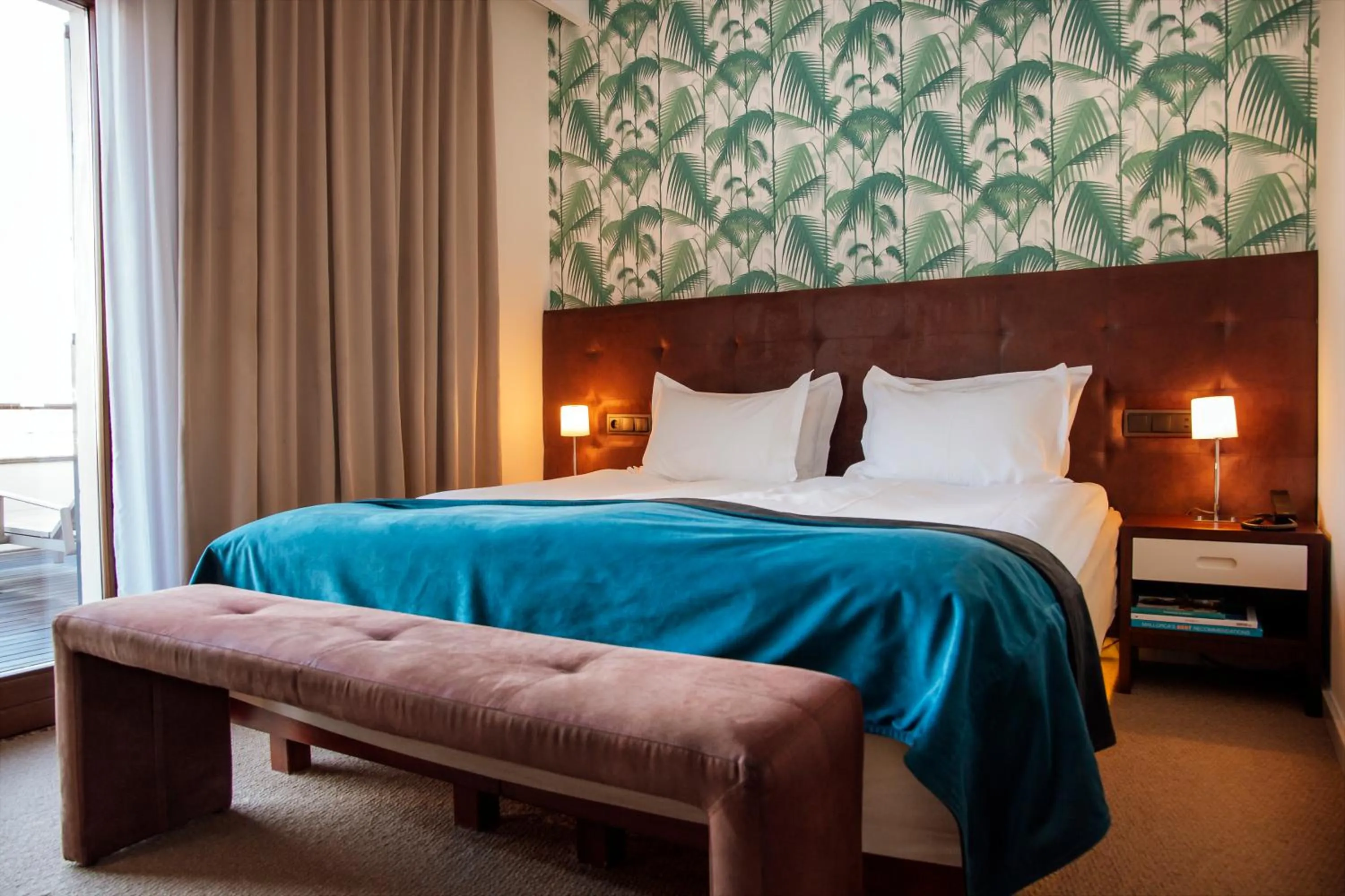 Bed in Hotel Esplendido