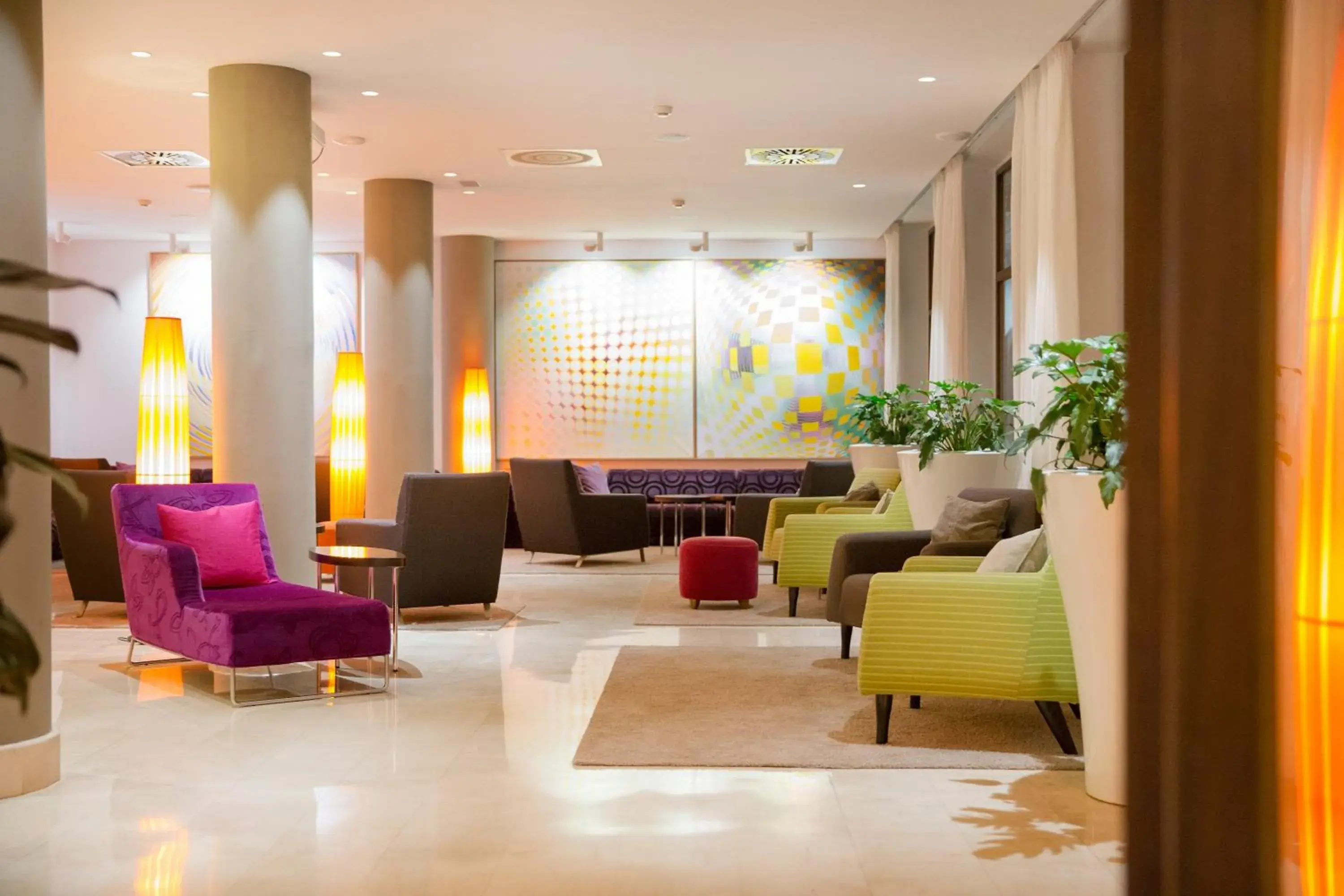 Living room in Hotel Esplendido Living room in Hotel Esplendido