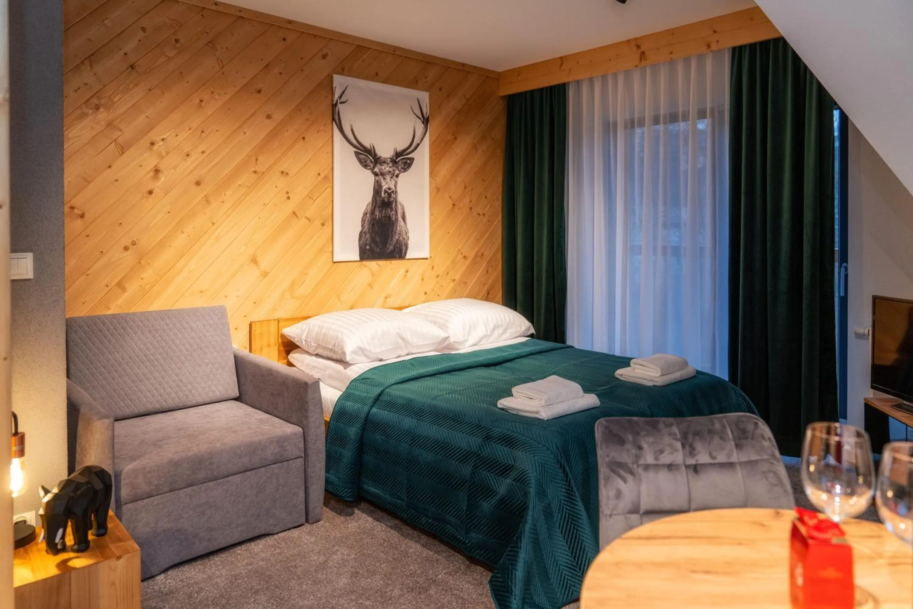 Bed in Tatrzańska Miejscówka - Apartamenty Centrum