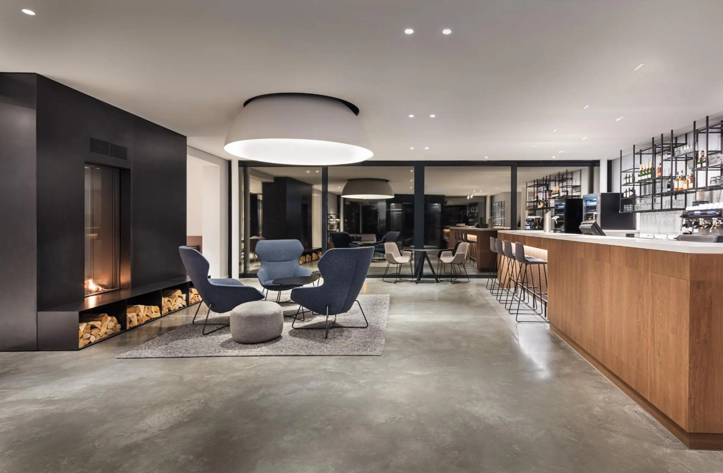 Lobby or reception in Domizil Tübingen