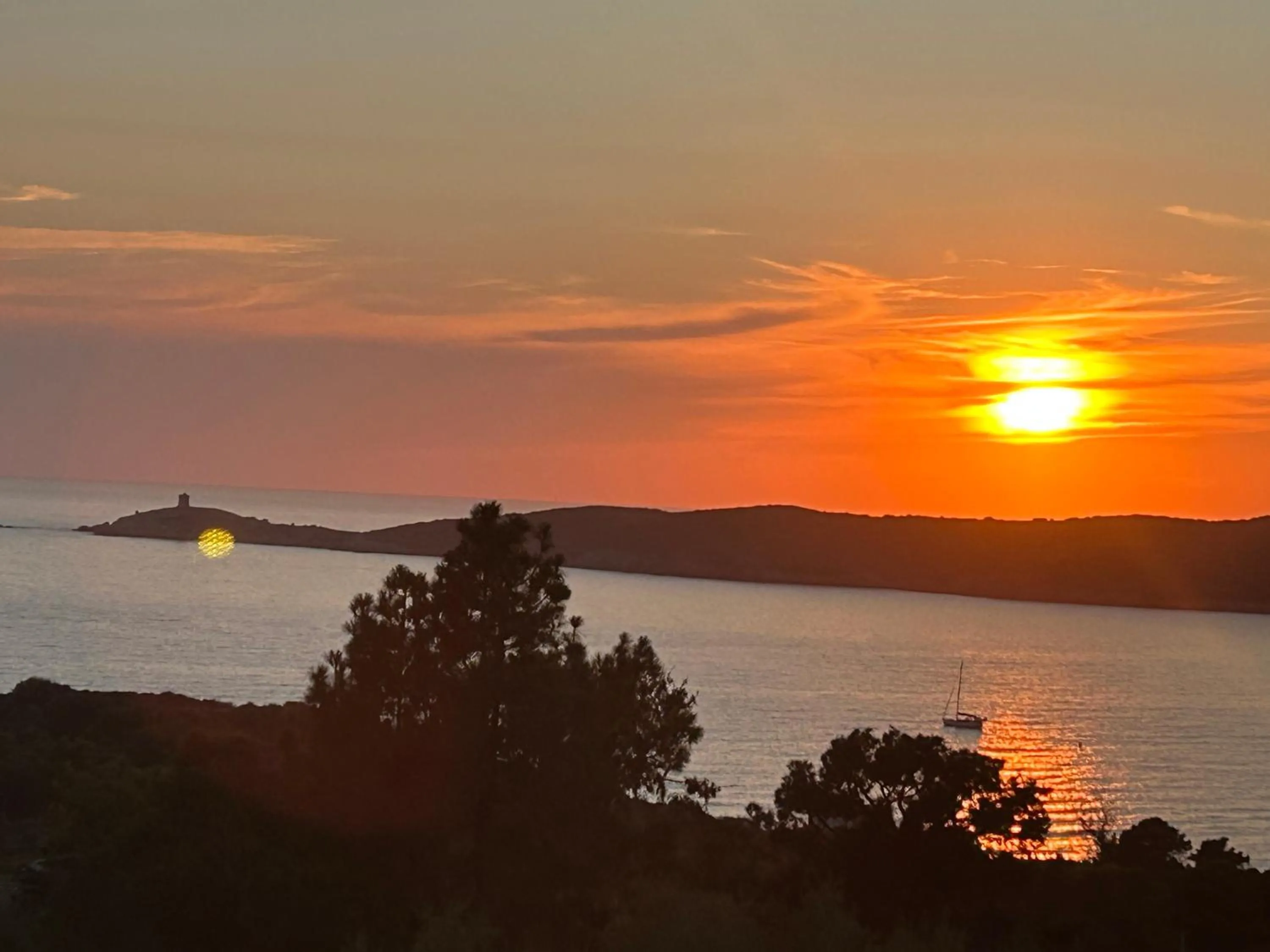 Sunset in Casa Marina Cargèse