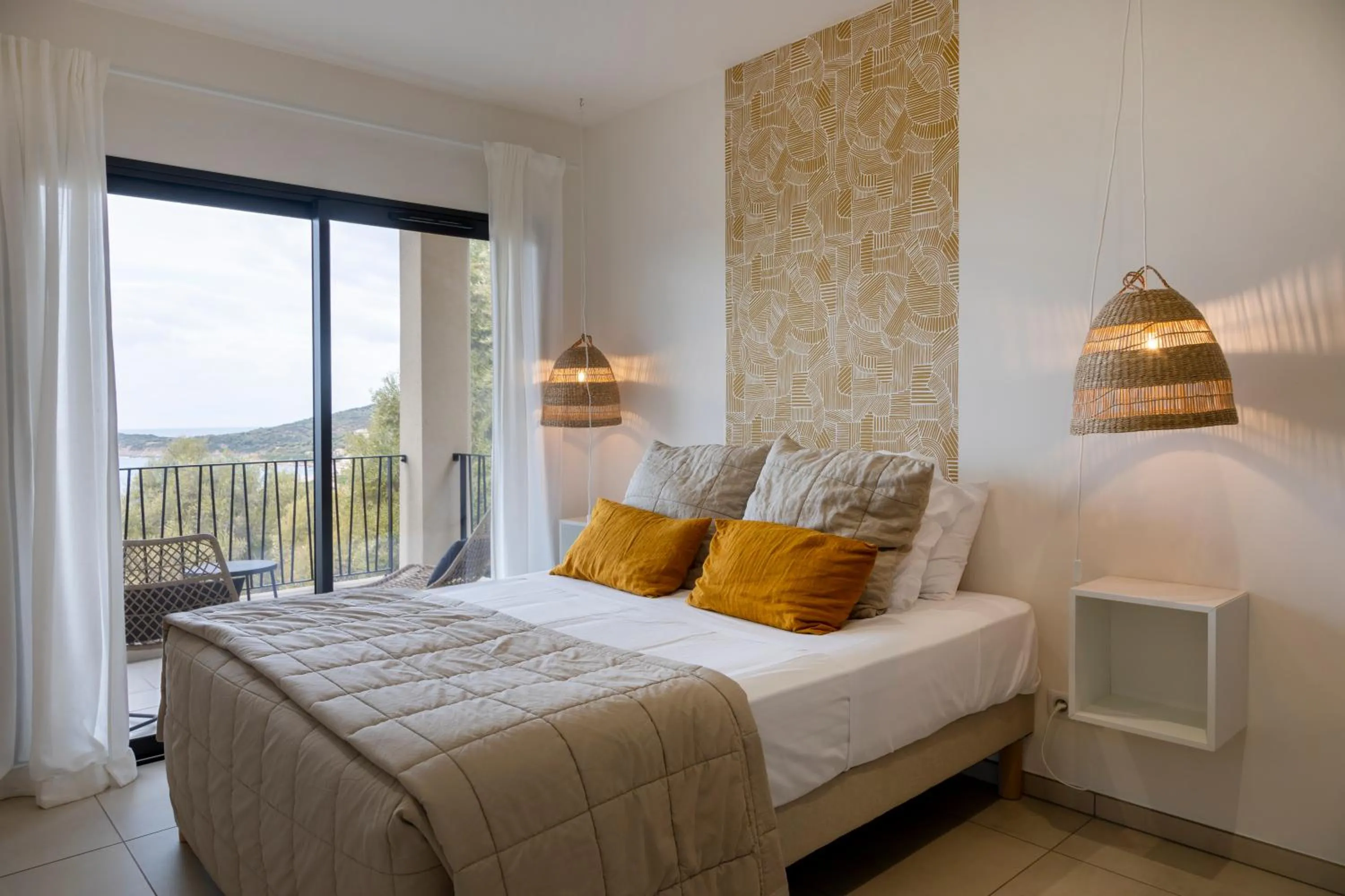 Bed in Casa Marina Cargèse