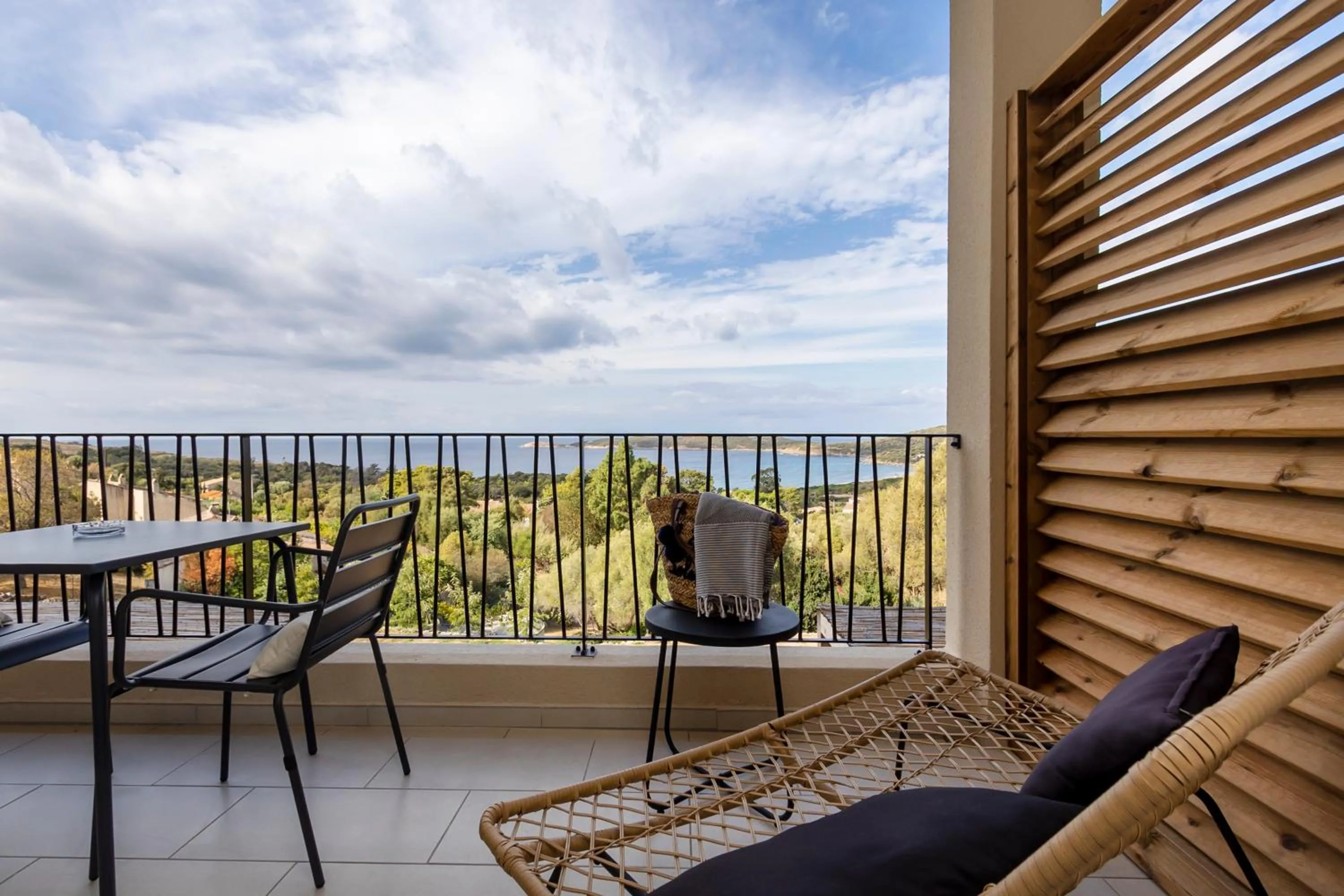 Balcony/Terrace in Casa Marina Cargèse