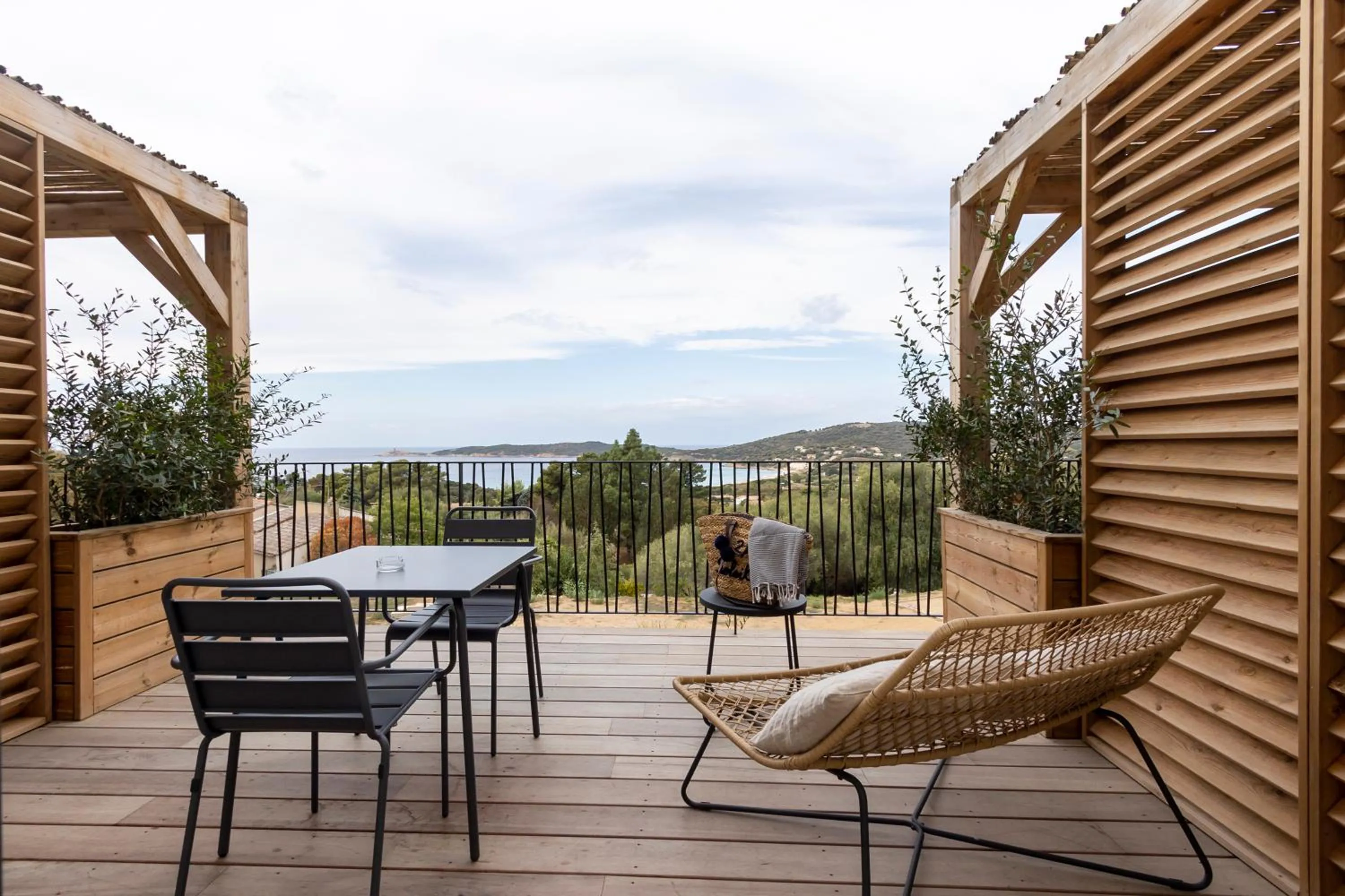 Balcony/Terrace in Casa Marina Cargèse