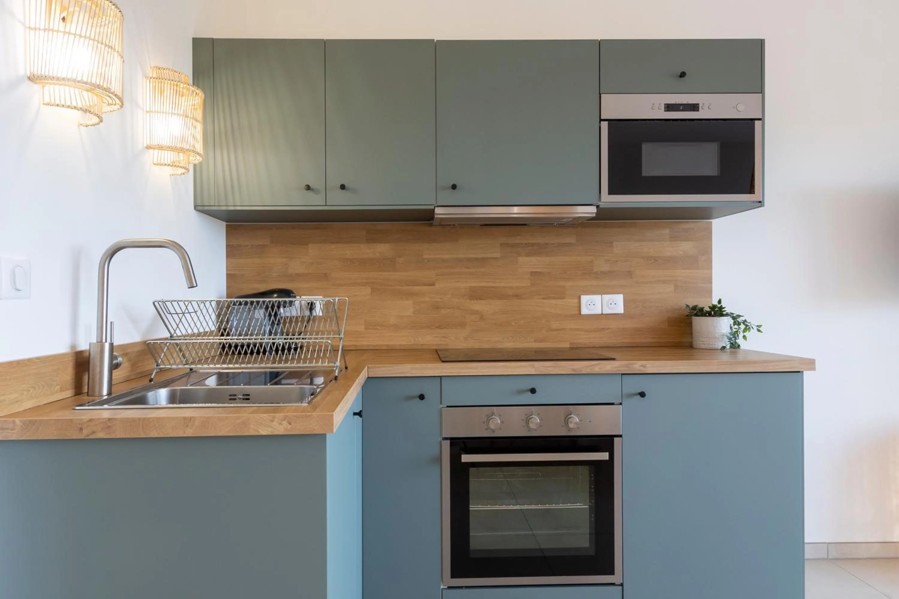 Kitchen or kitchenette in Casa Marina Cargèse