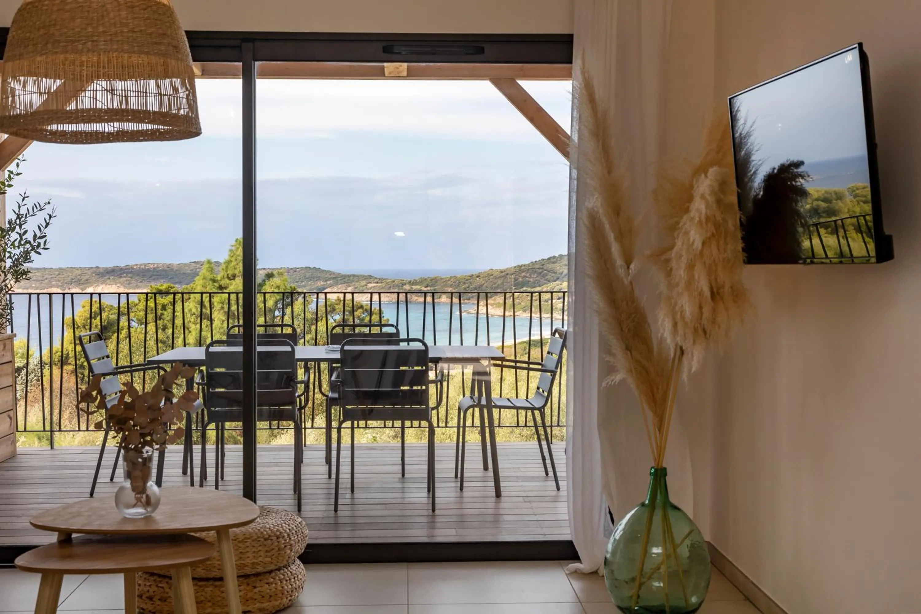 Balcony/Terrace in Casa Marina Cargèse