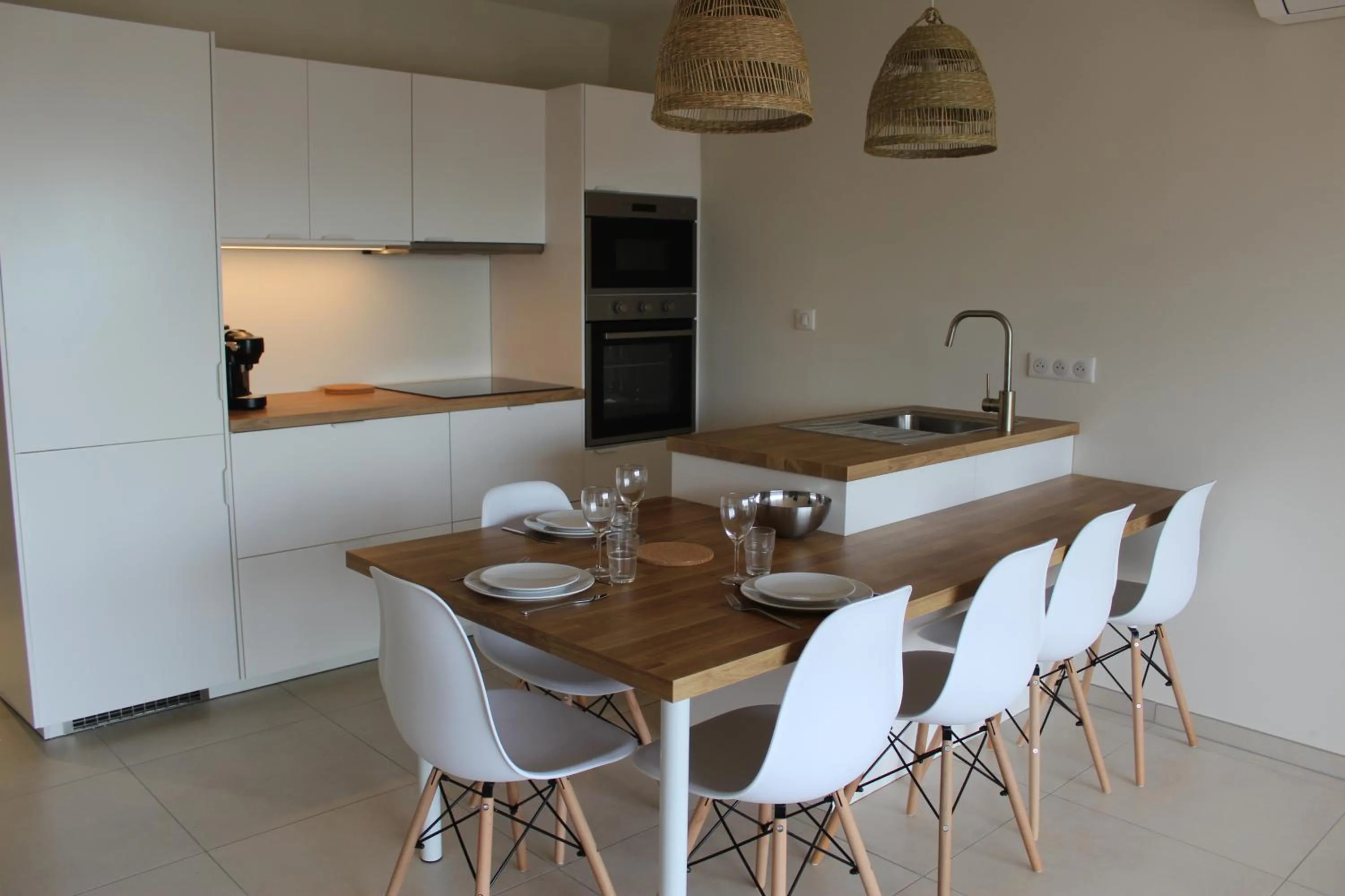 Kitchen or kitchenette in Casa Marina Cargèse