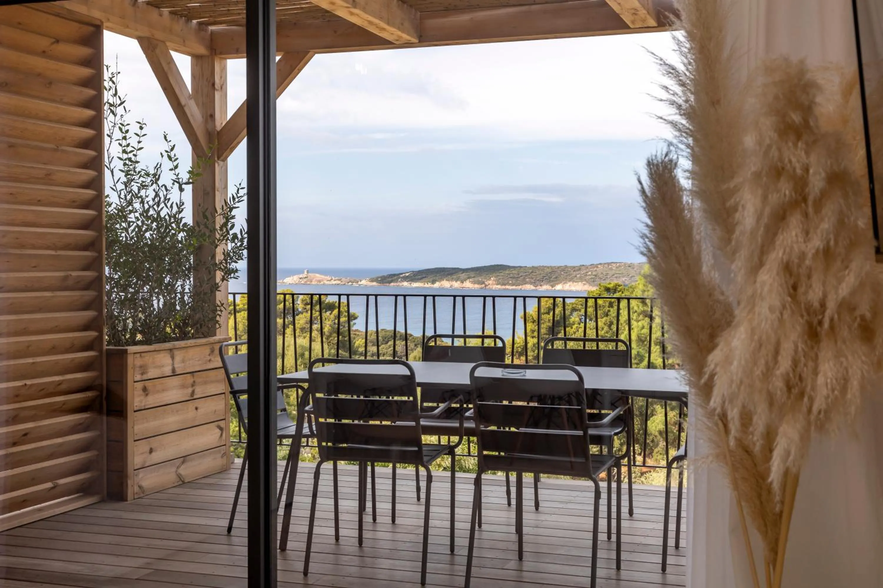 Balcony/Terrace in Casa Marina Cargèse